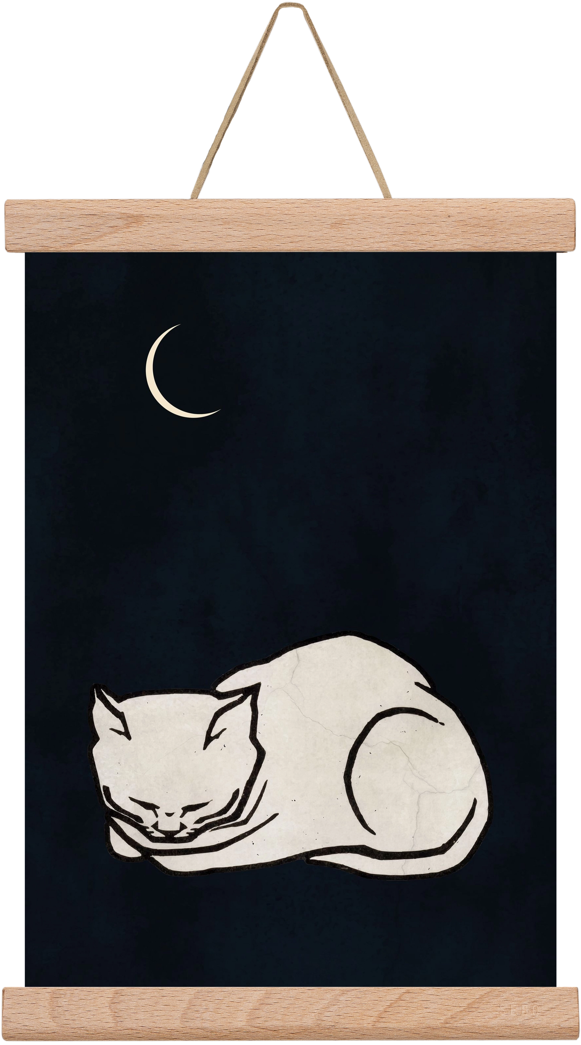 Cosy dreams, 20x30 cm (20x30 cm), Tölgy akasztó