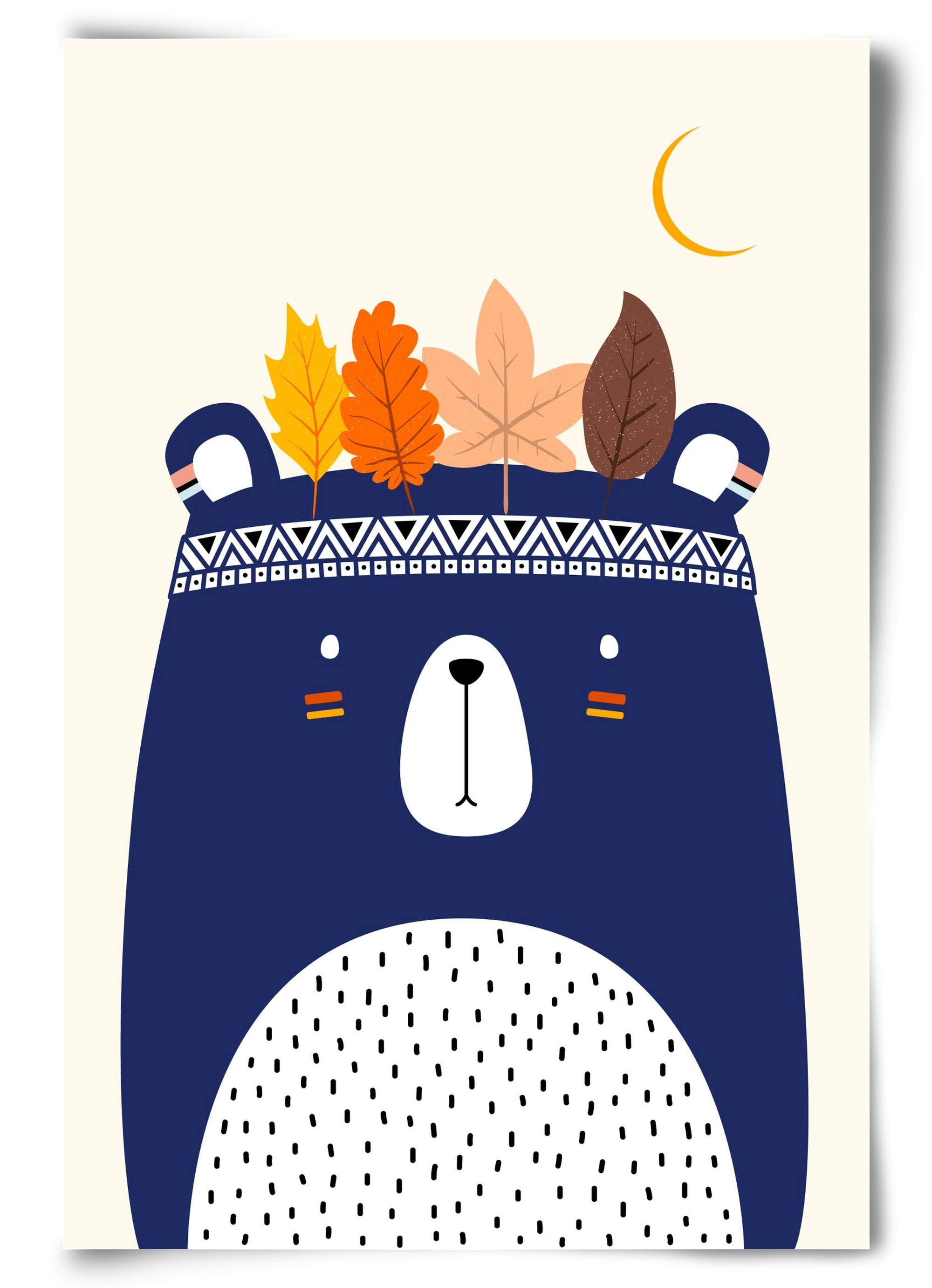 Cute little bear, 60x90 cm, Keret nélkül