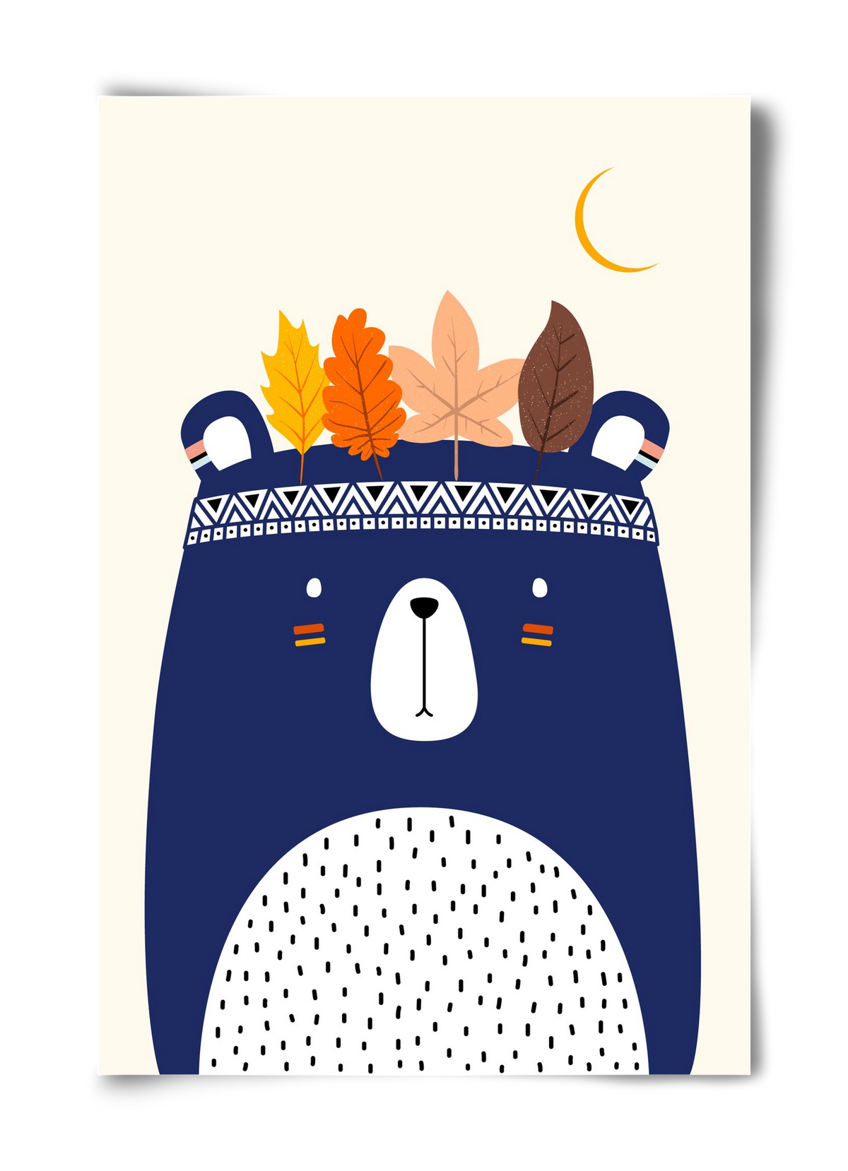 Cute little bear, 40x60 cm, Keret nélkül