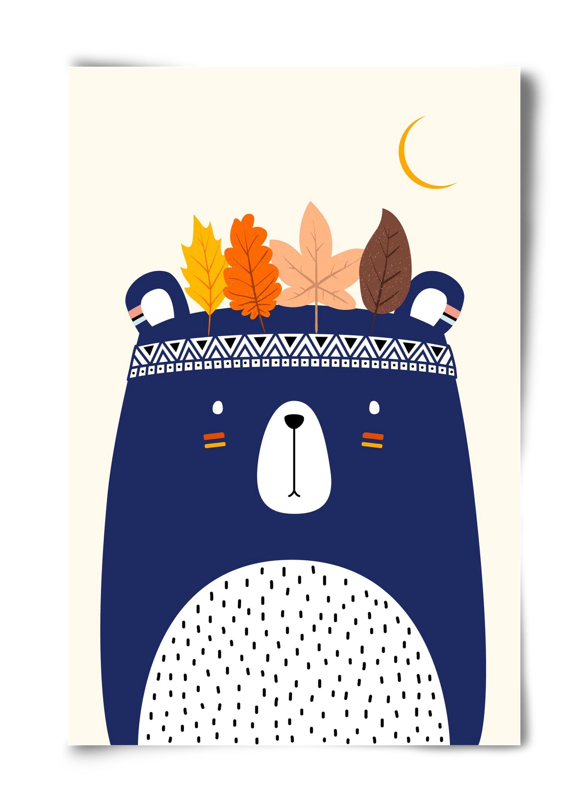 Cute little bear, 40x60 cm, Keret nélkül