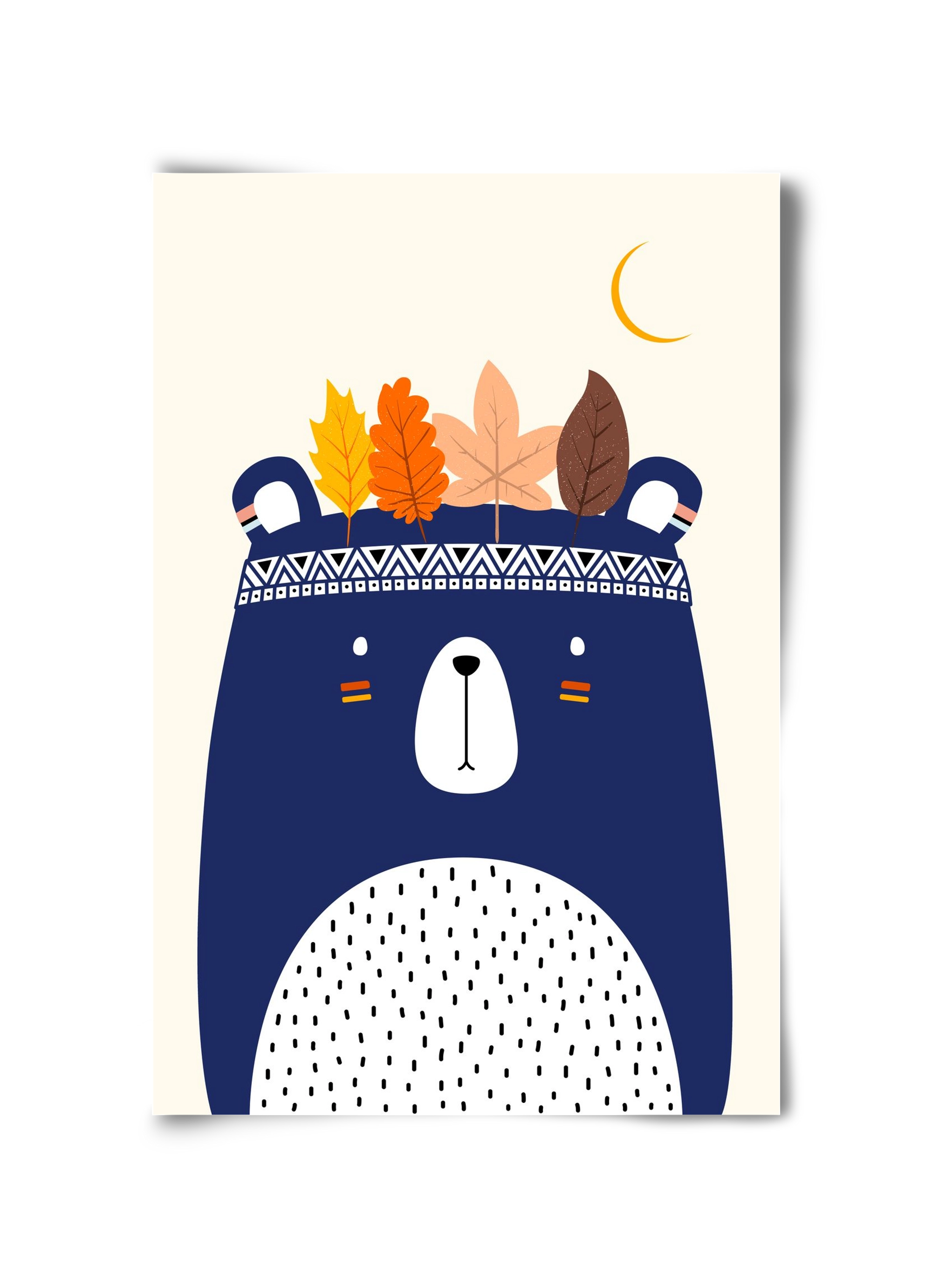 Cute little bear, 30x45 cm, Keret nélkül