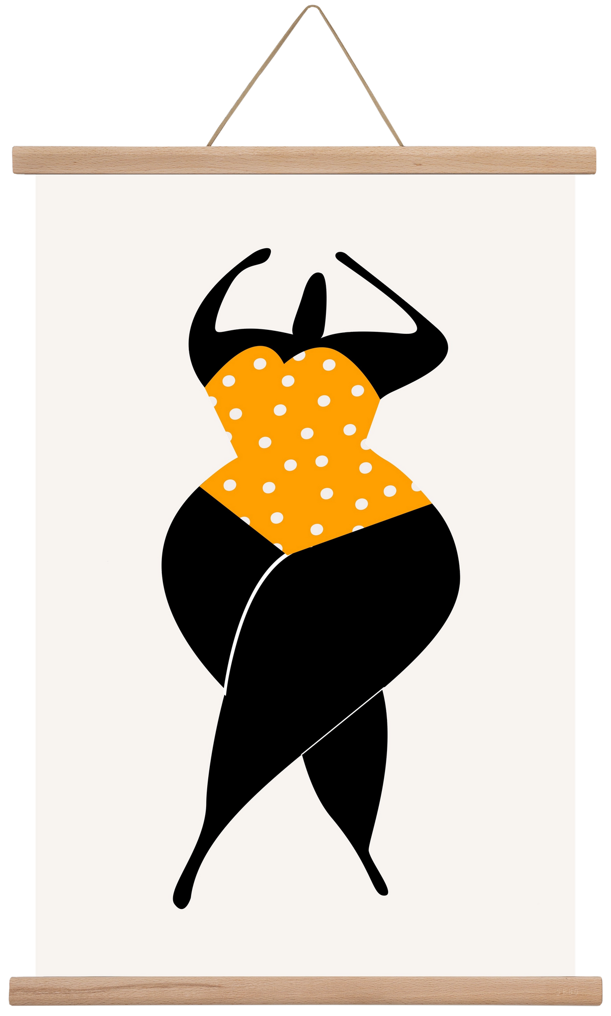 Dancing in the sun, 40x60 cm (40x60 cm), Tölgy akasztó