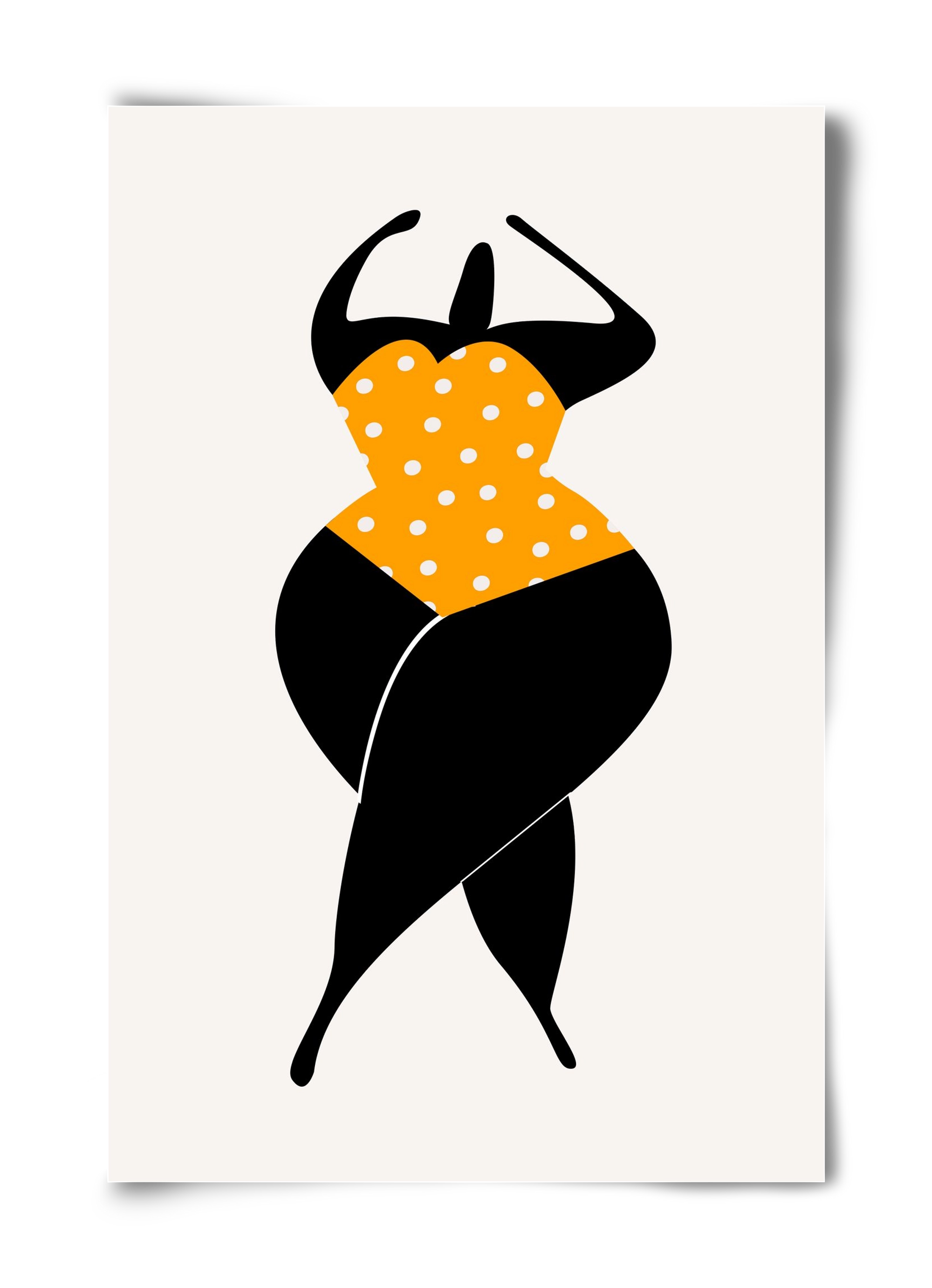 Dancing in the sun, 40x60 cm, Keret nélkül