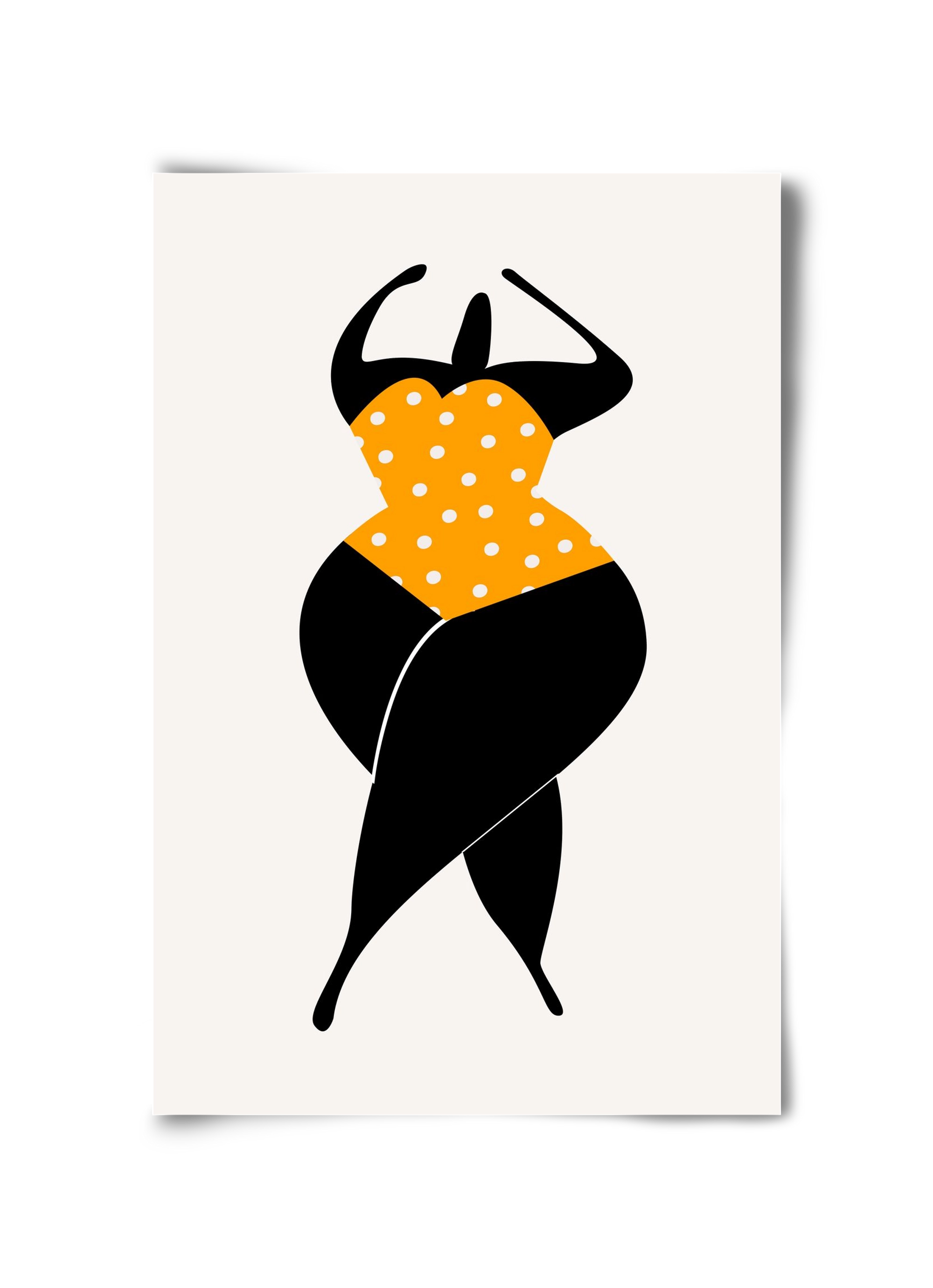 Dancing in the sun, 30x45 cm, Keret nélkül