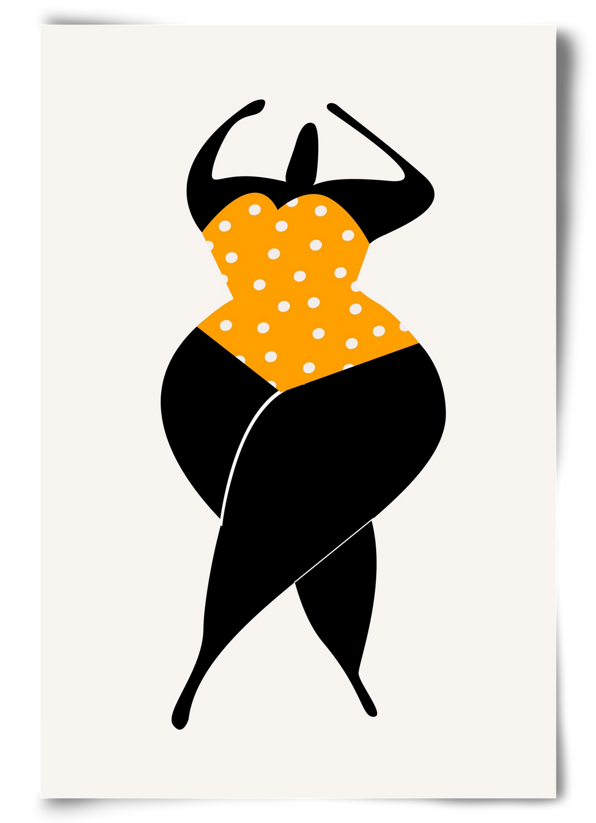 Dancing in the sun, 60x90 cm, Keret nélkül