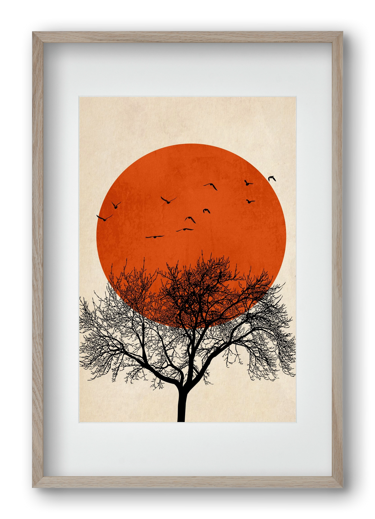 Dreamers, 40x60 cm (30x45 cm), Tölgy keret, paszpartuval