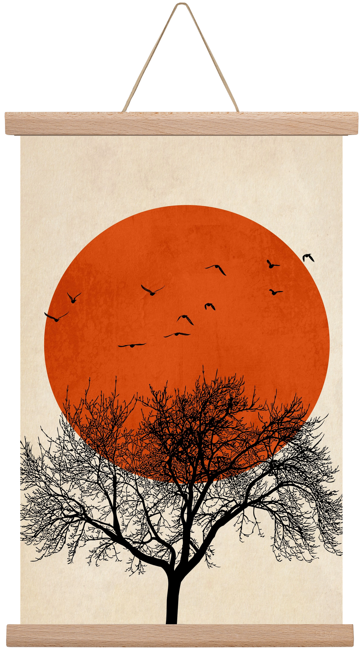 Dreamers, 30x45 cm (30x45 cm), Tölgy akasztó