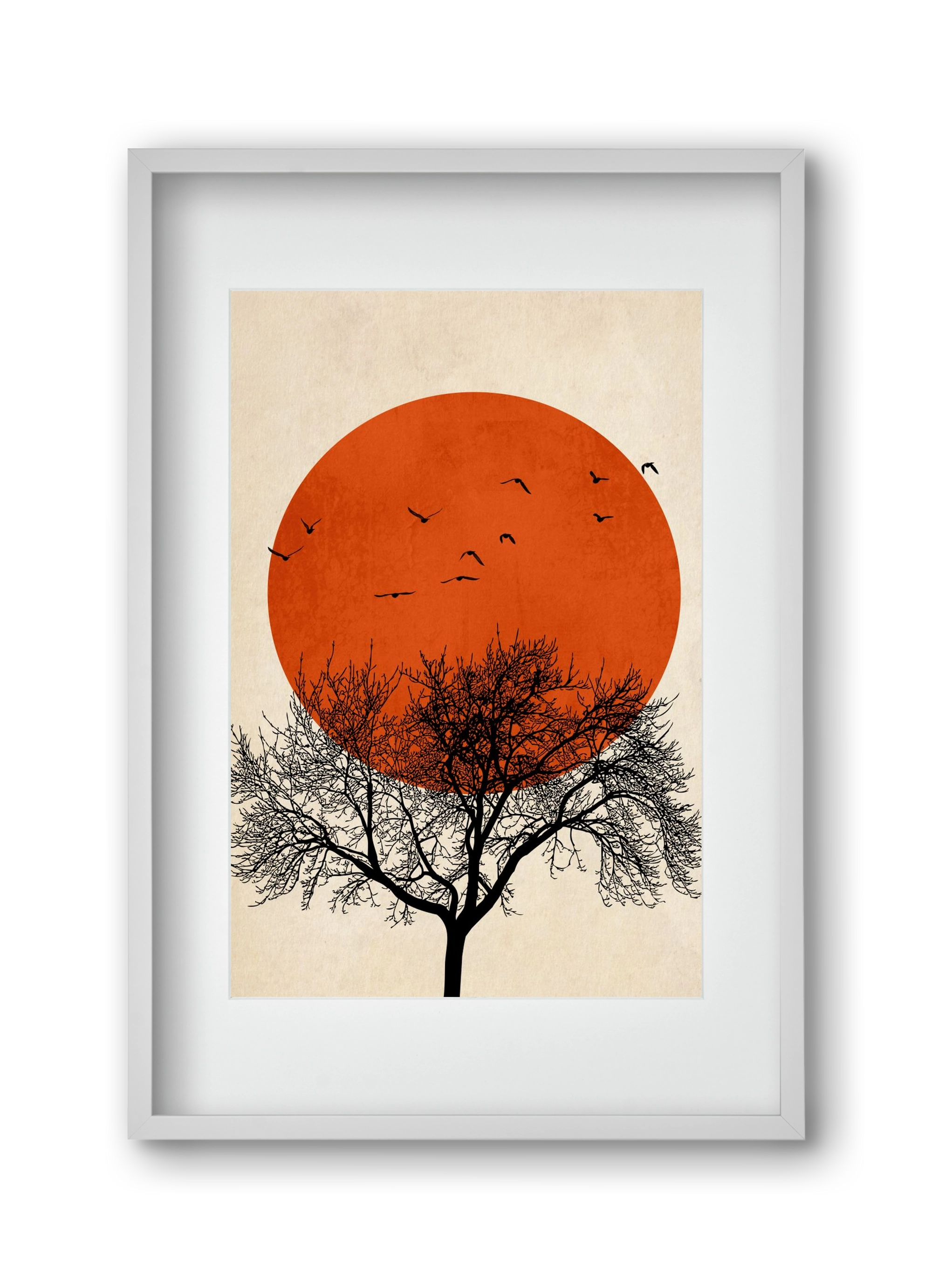 Dreamers, 30x45 cm (20x30 cm), Fehér keret, paszpartuval