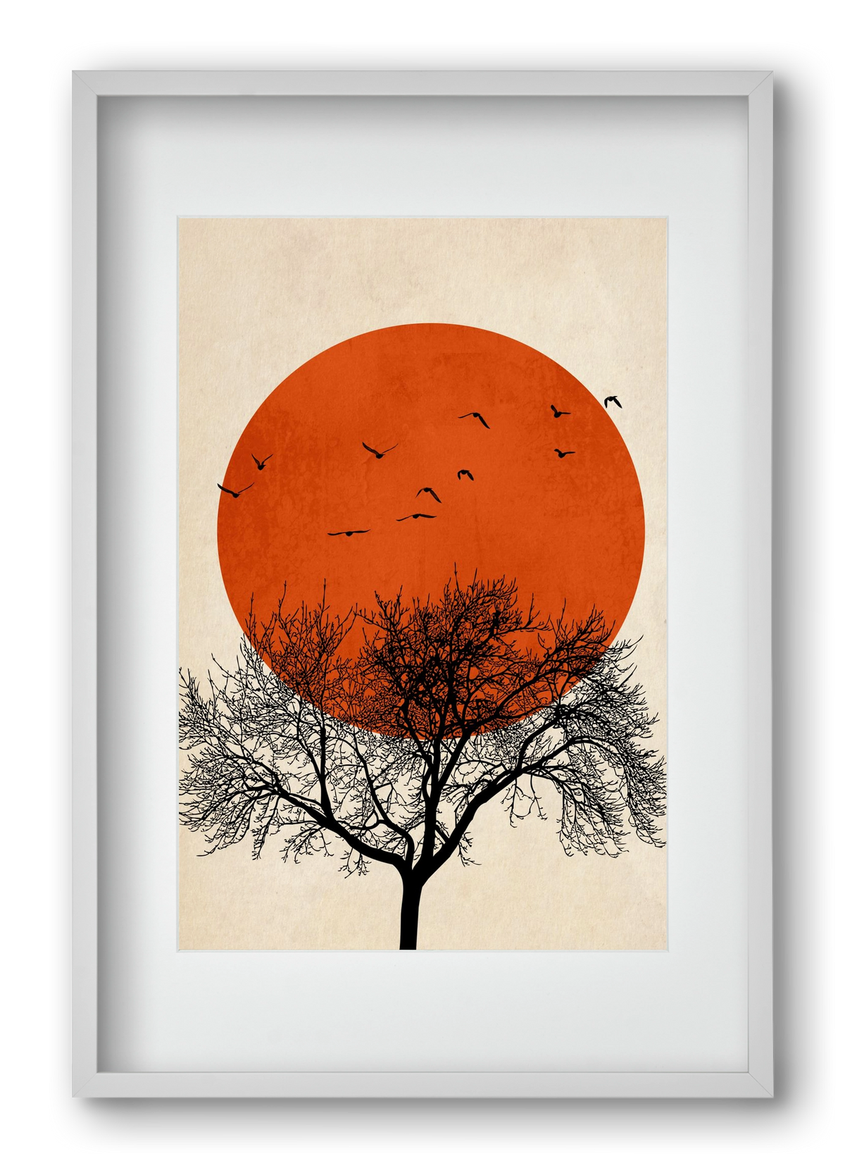 Dreamers, 40x60 cm (30x45 cm), Fehér keret, paszpartuval