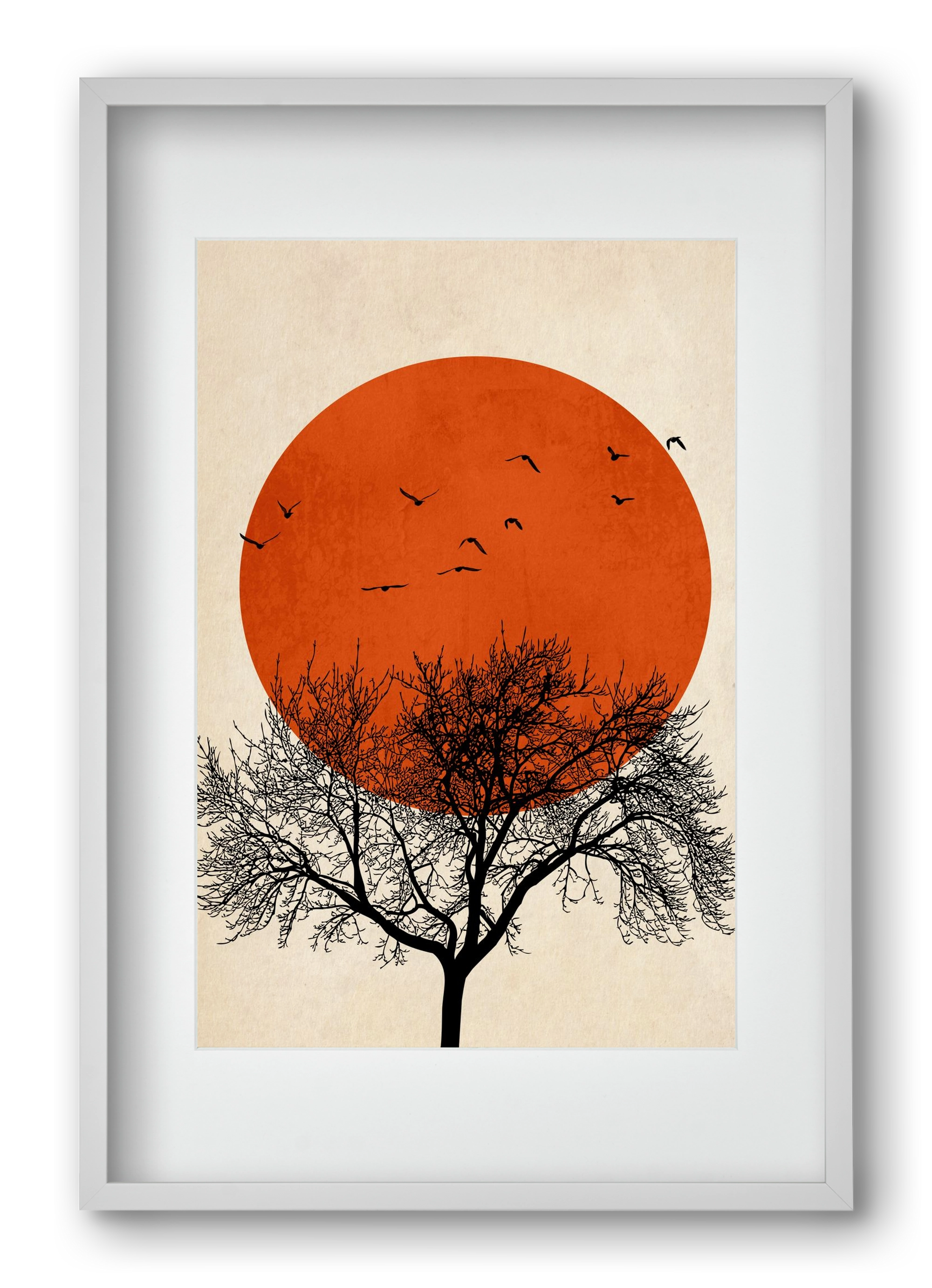 Dreamers, 40x60 cm (30x45 cm), Fehér keret, paszpartuval