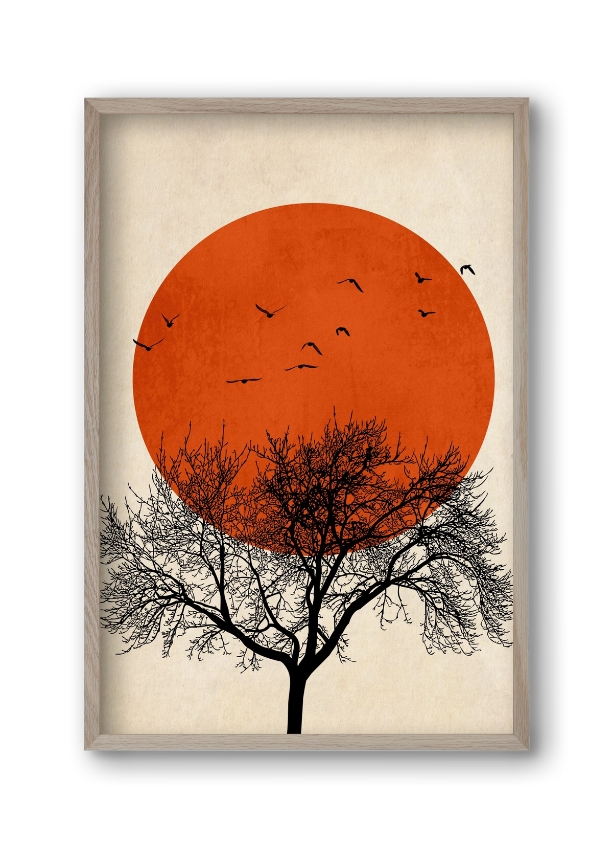 Dreamers, 30x45 cm (30x45 cm), Tölgy keret