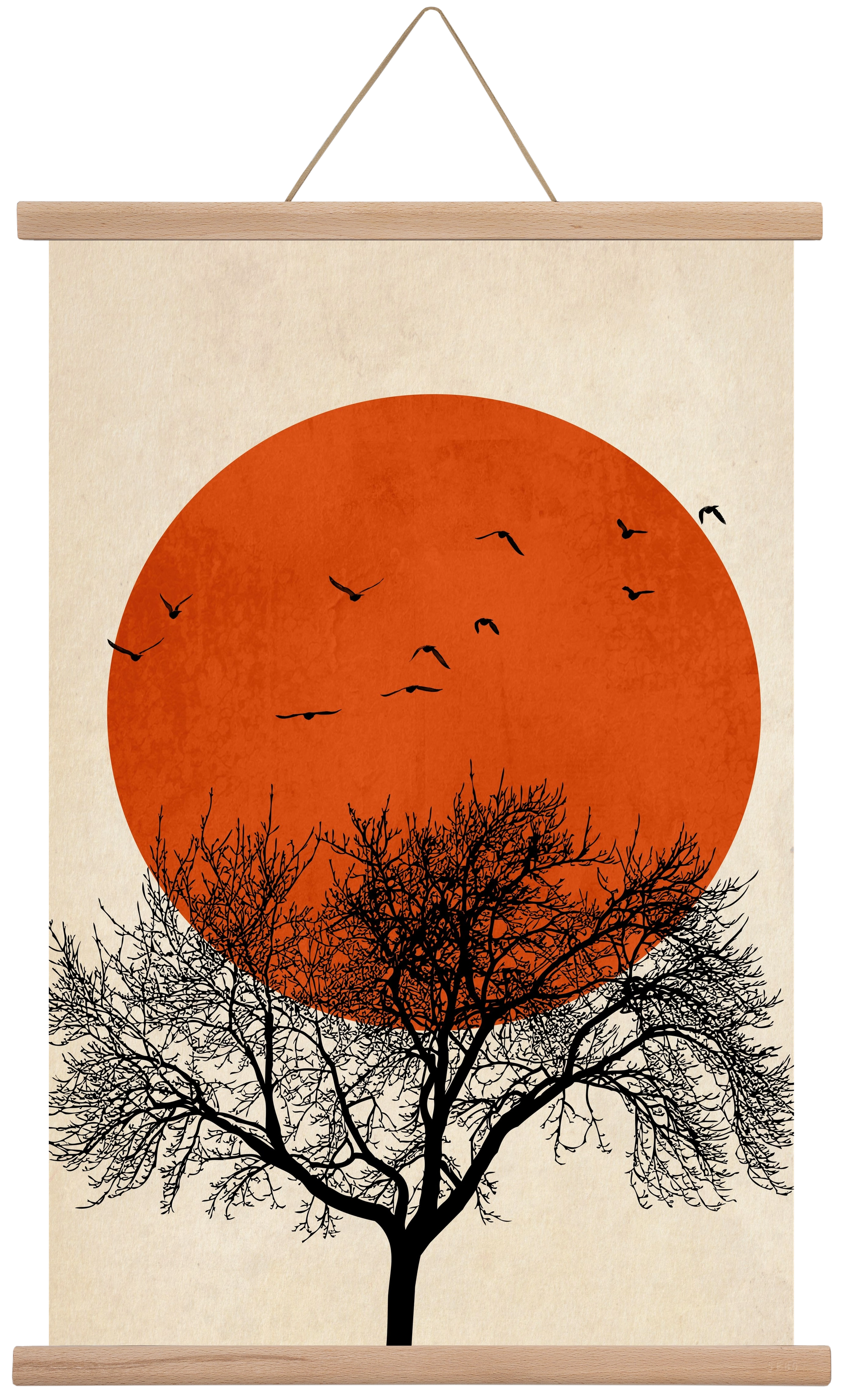 Dreamers, 40x60 cm (40x60 cm), Tölgy akasztó