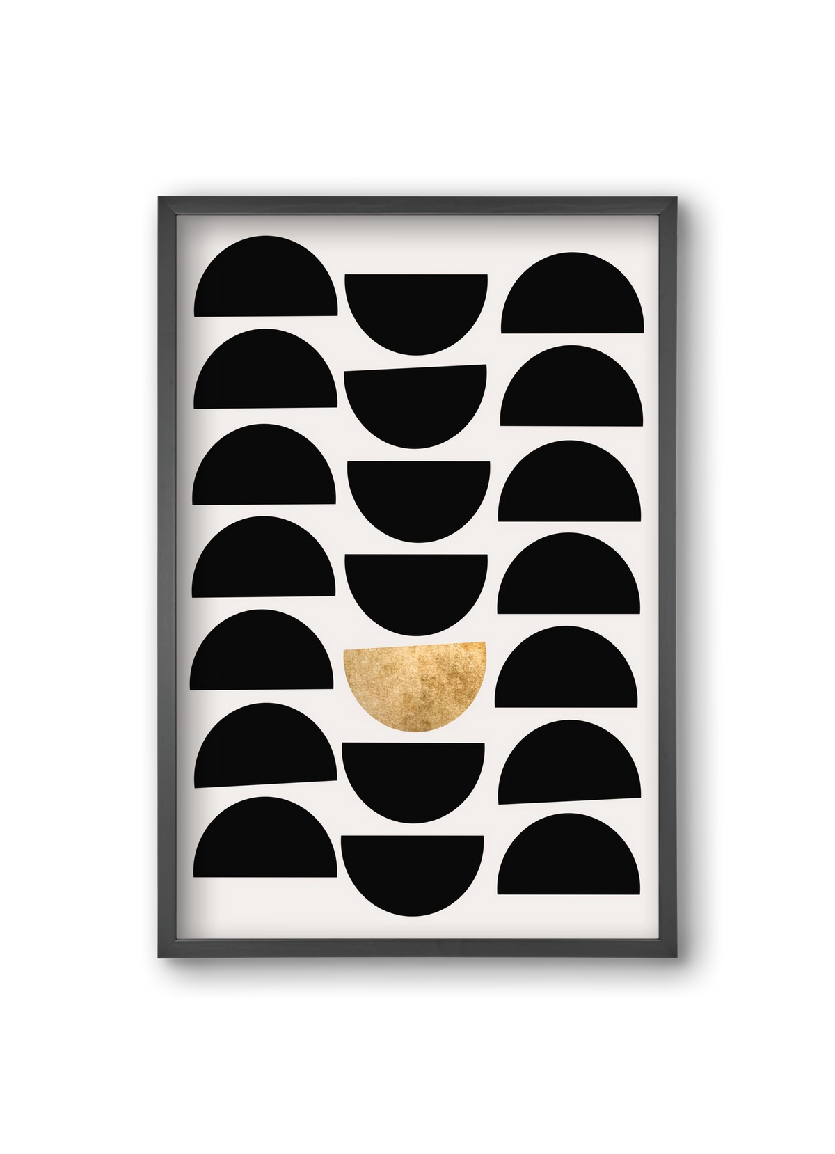 Golden Circle, 20x30 cm (20x30 cm), Fekete keret