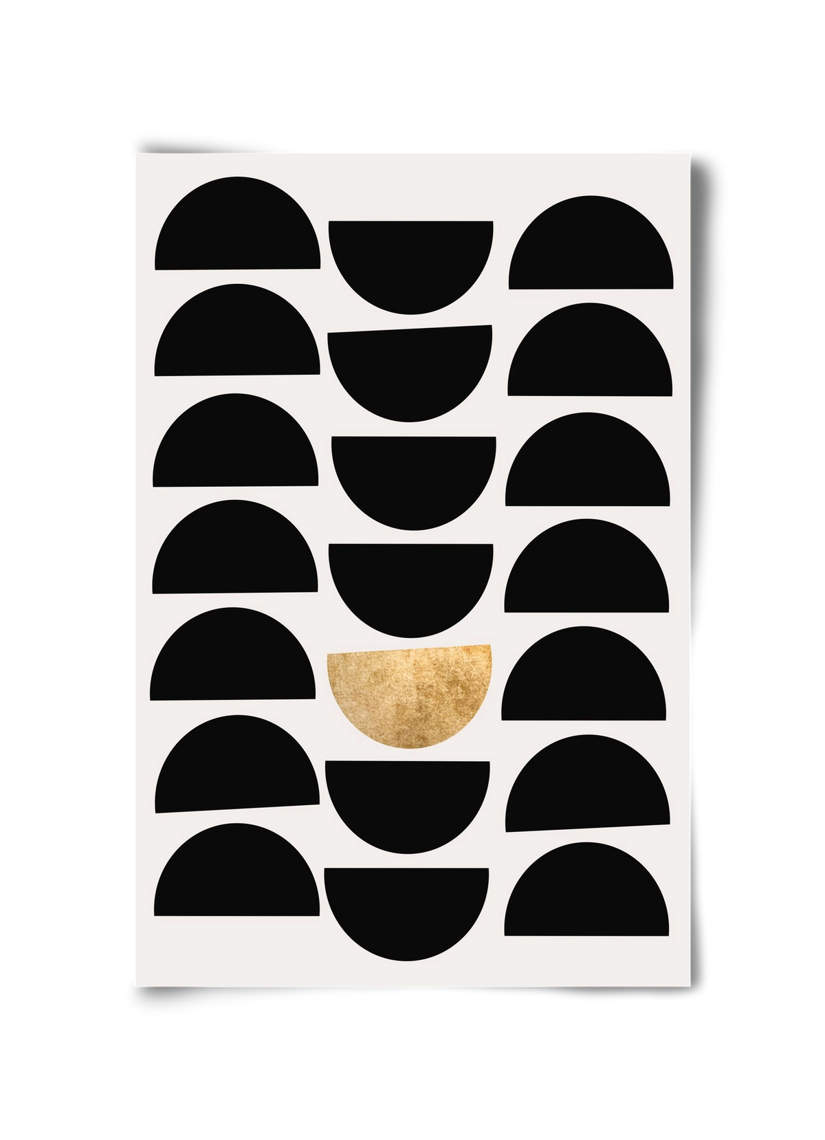 Golden Circle, 30x45 cm, Keret nélkül