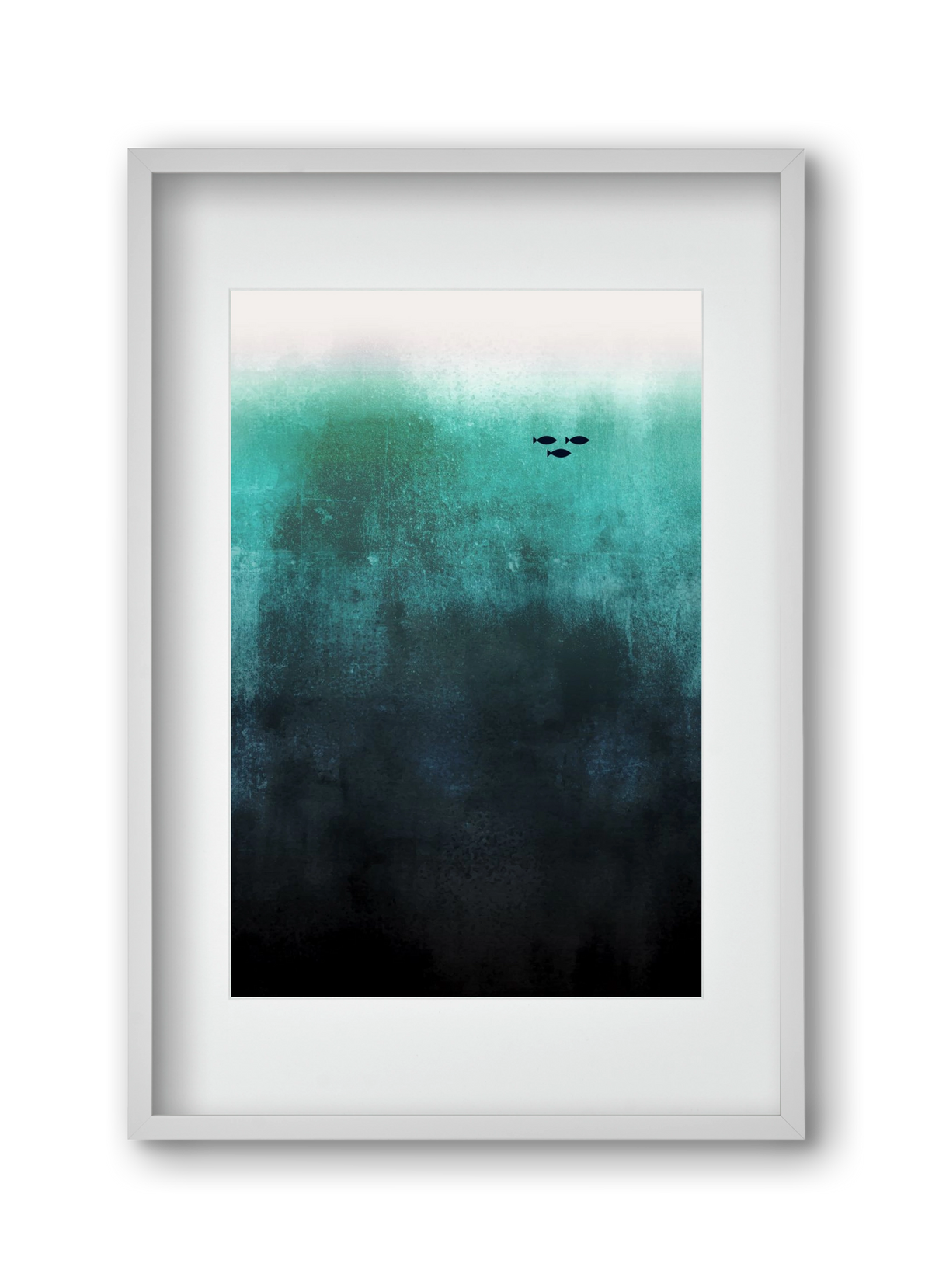 Little family, 30x45 cm (20x30 cm), Fehér keret, paszpartuval