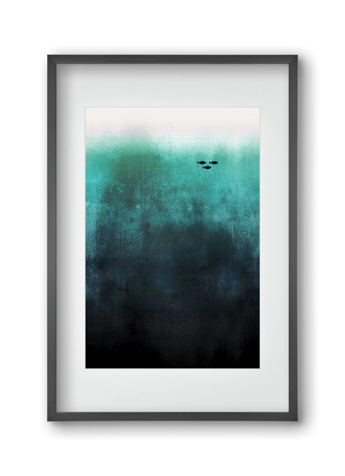 Little family, 30x45 cm (20x30 cm), Fekete keret, paszpartuval