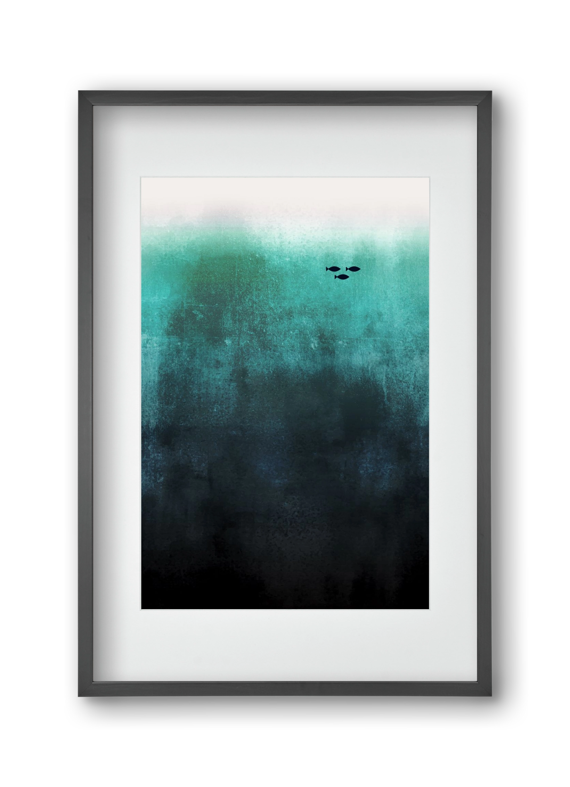 Little family, 30x45 cm (20x30 cm), Fekete keret, paszpartuval