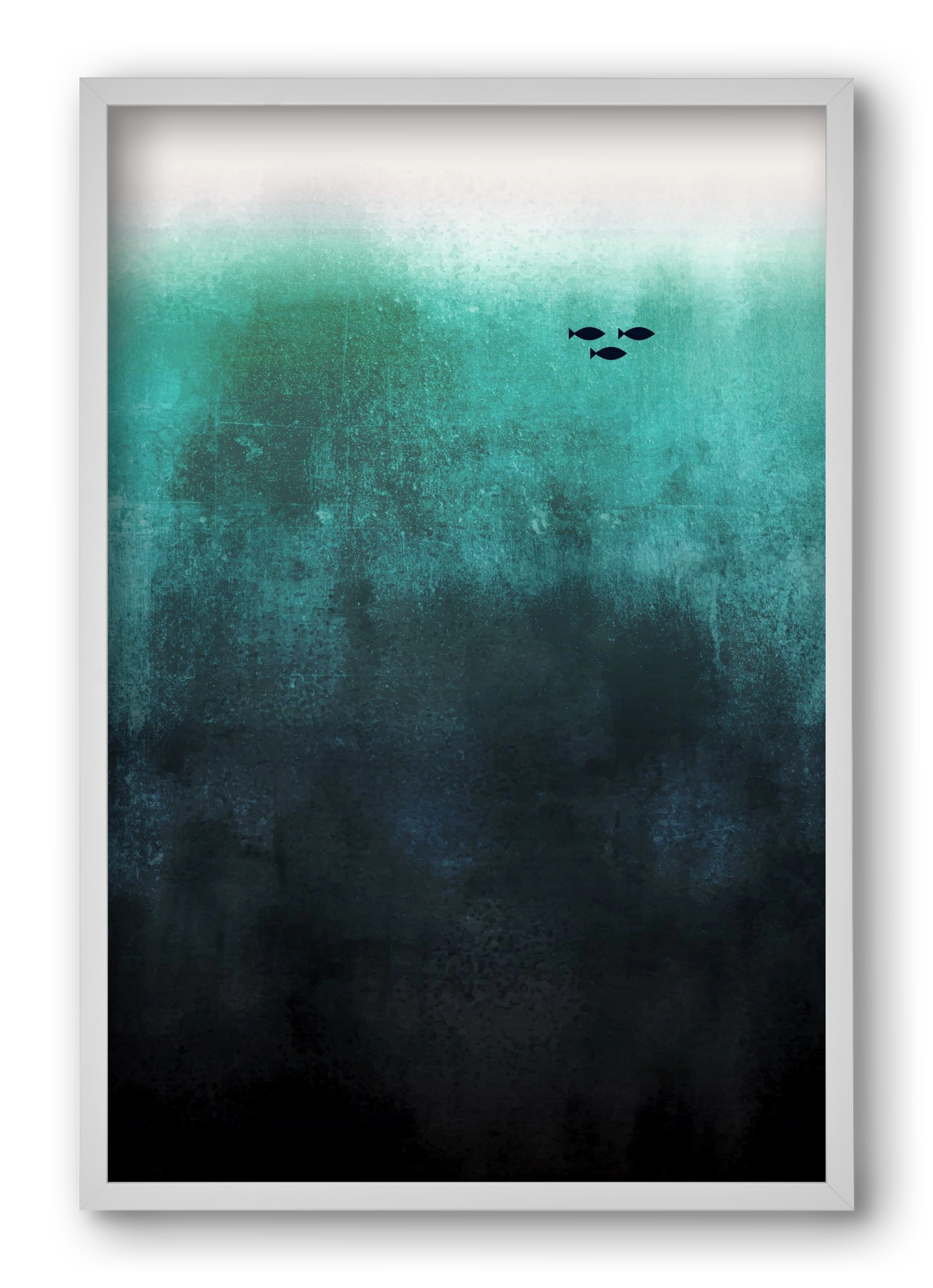 Little family, 40x60 cm (40x60 cm), Fehér keret