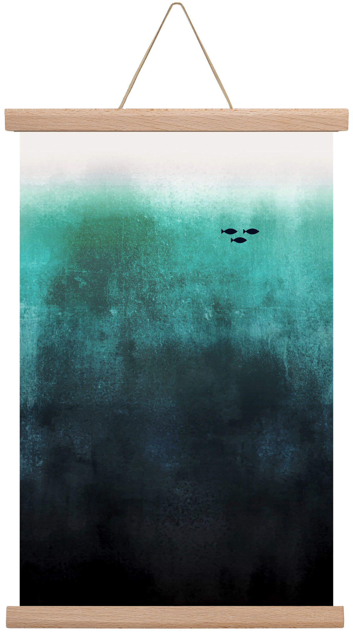 Little family, 30x45 cm (30x45 cm), Tölgy akasztó