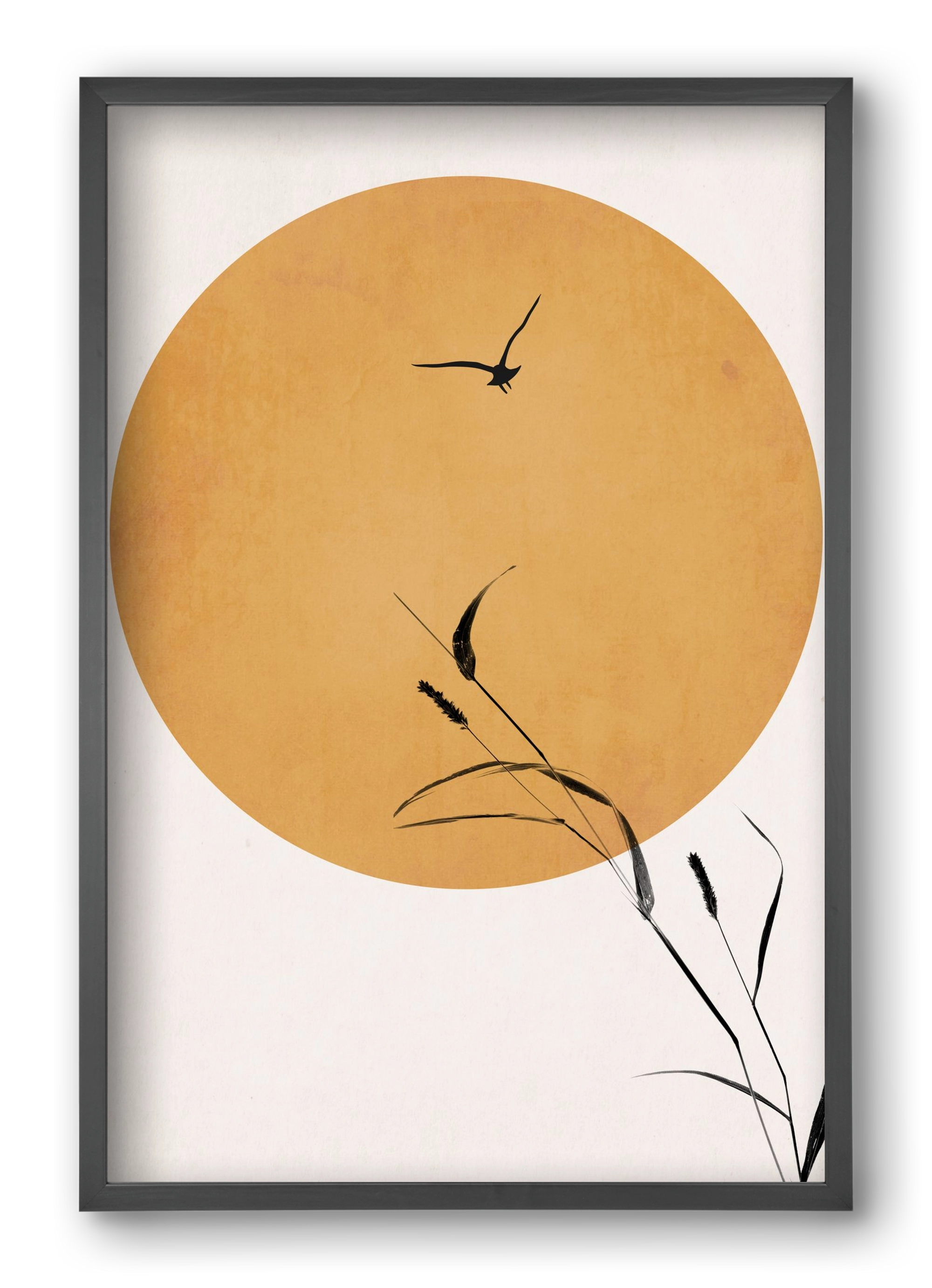 Silent sunset, 40x60 cm (40x60 cm), Fekete keret