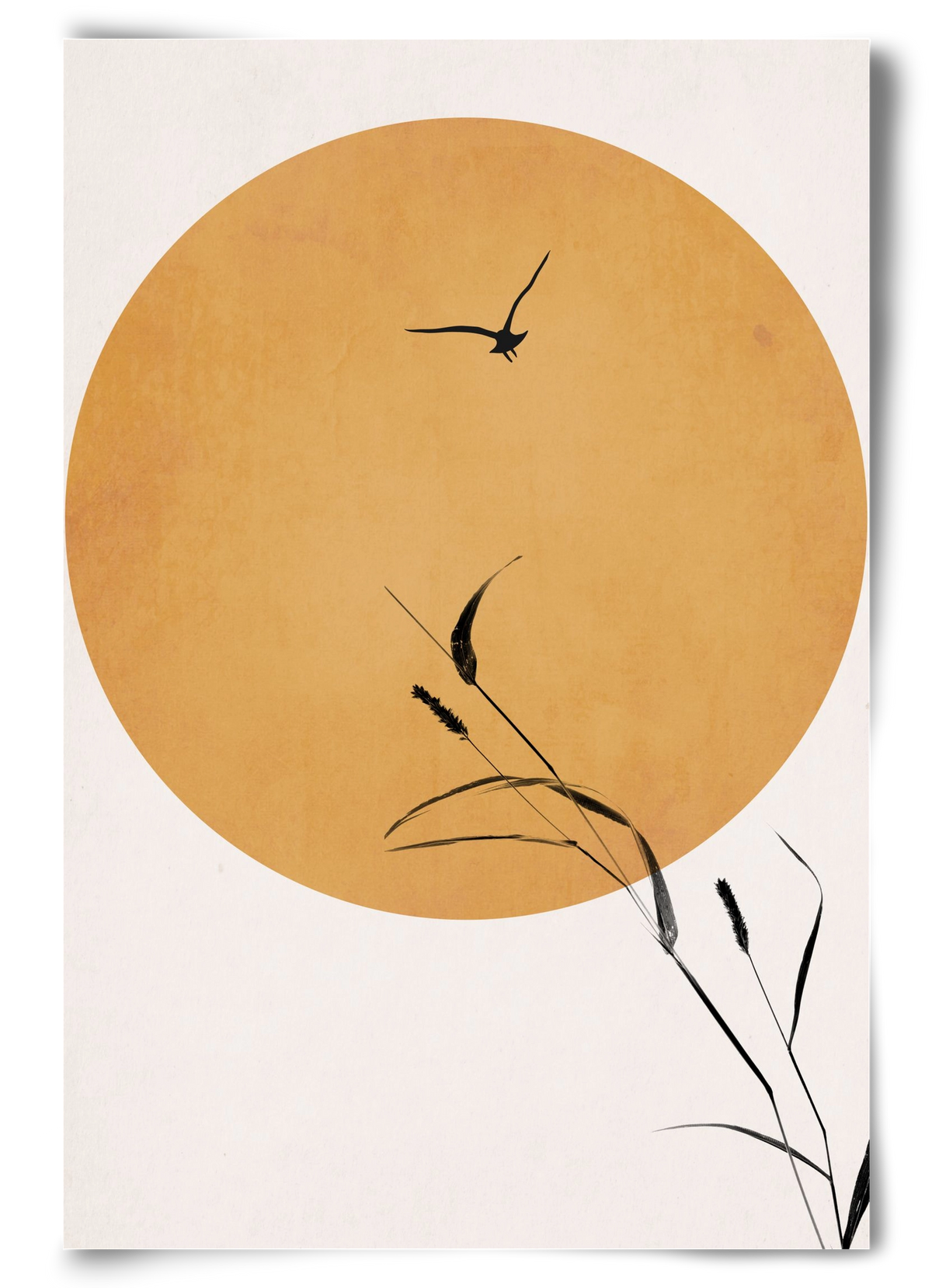 Silent sunset, 60x90 cm, Keret nélkül