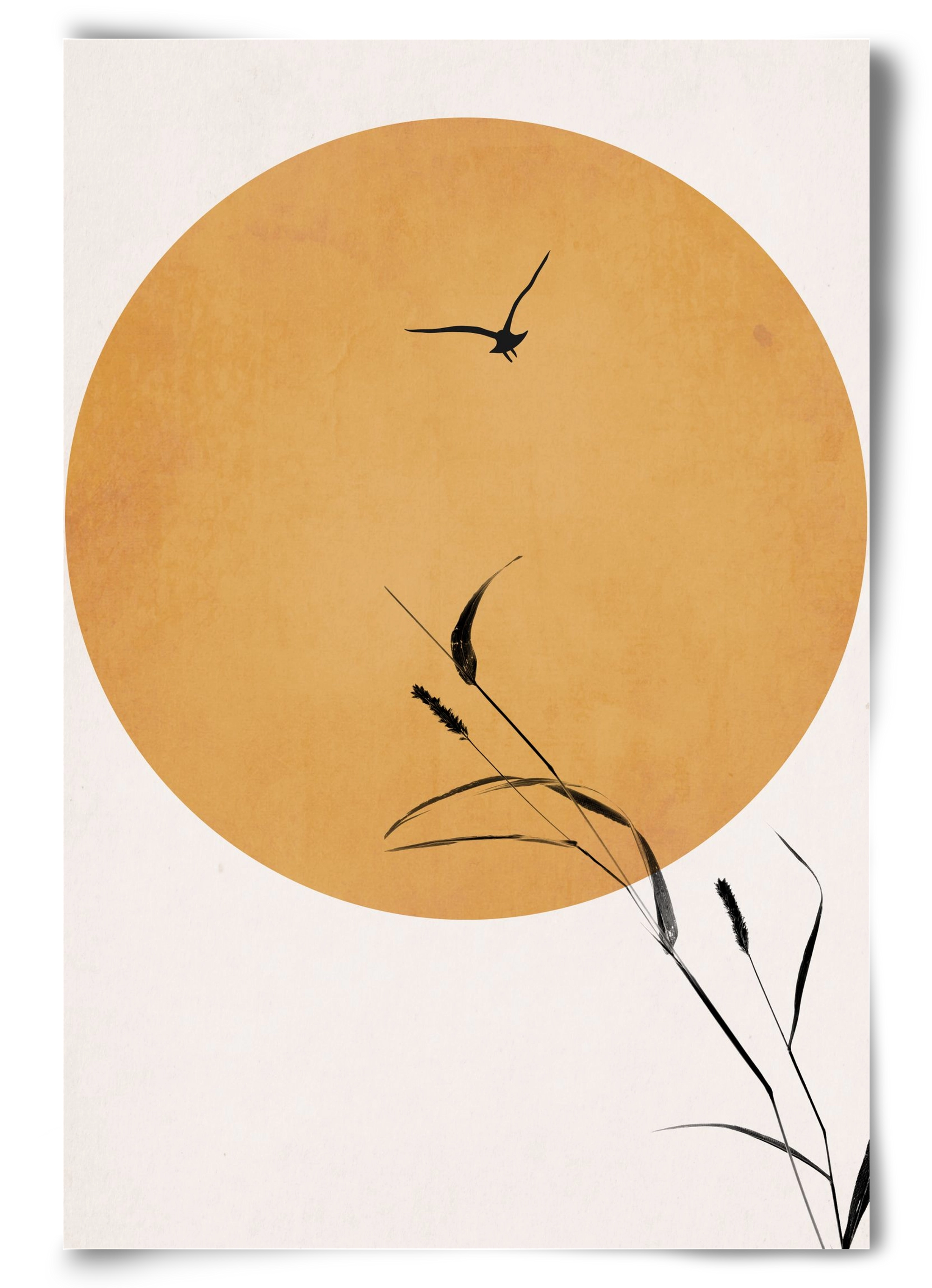 Silent sunset, 60x90 cm, Keret nélkül