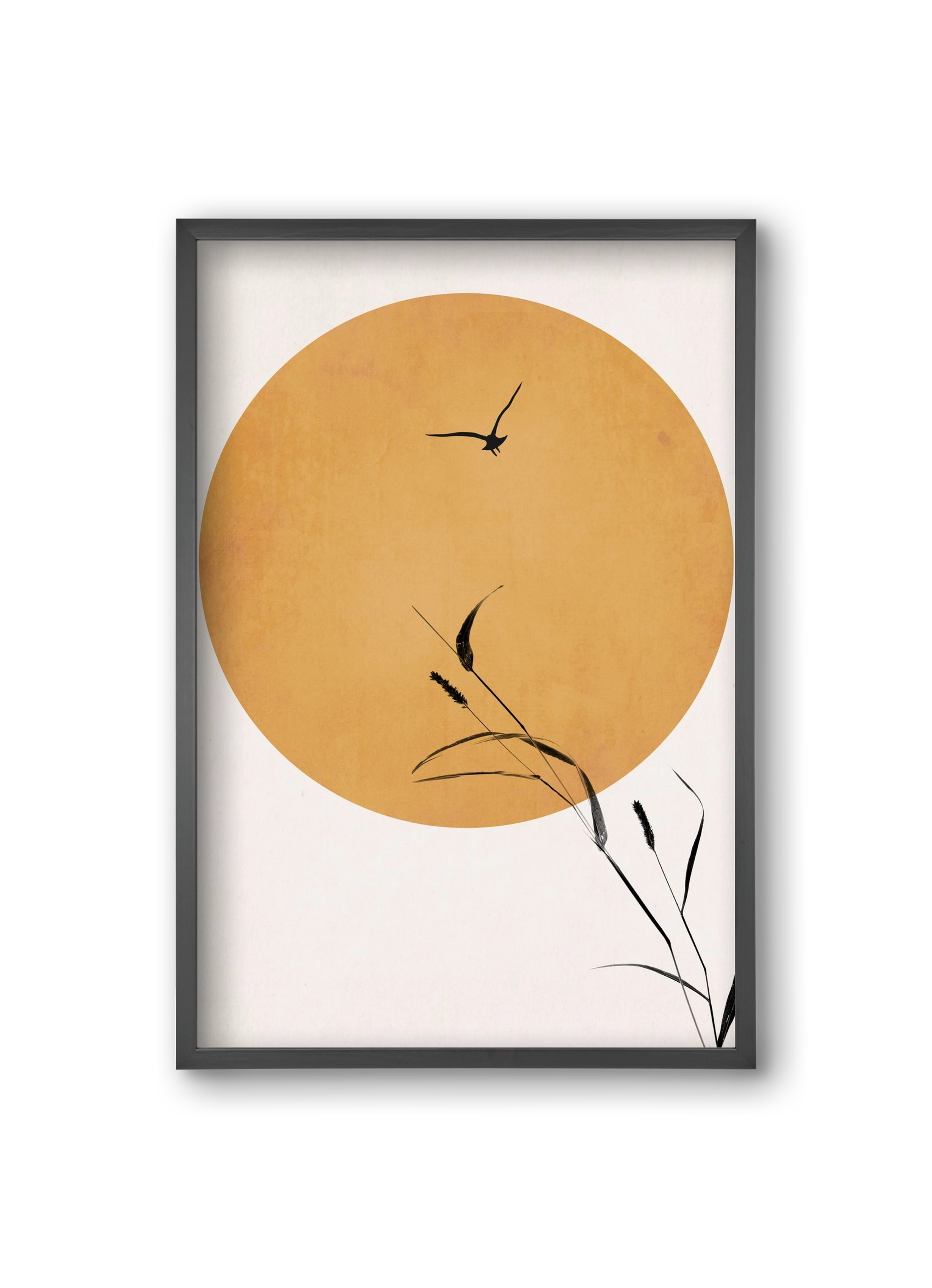 Silent sunset, 20x30 cm (20x30 cm), Fekete keret