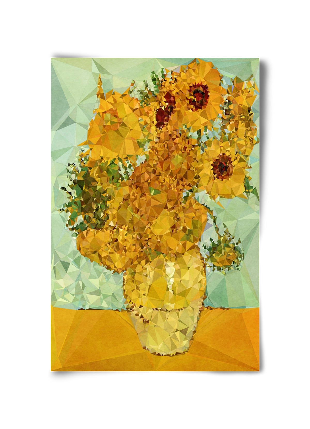 Symphony in yellow and blue, 30x45 cm, Keret nélkül