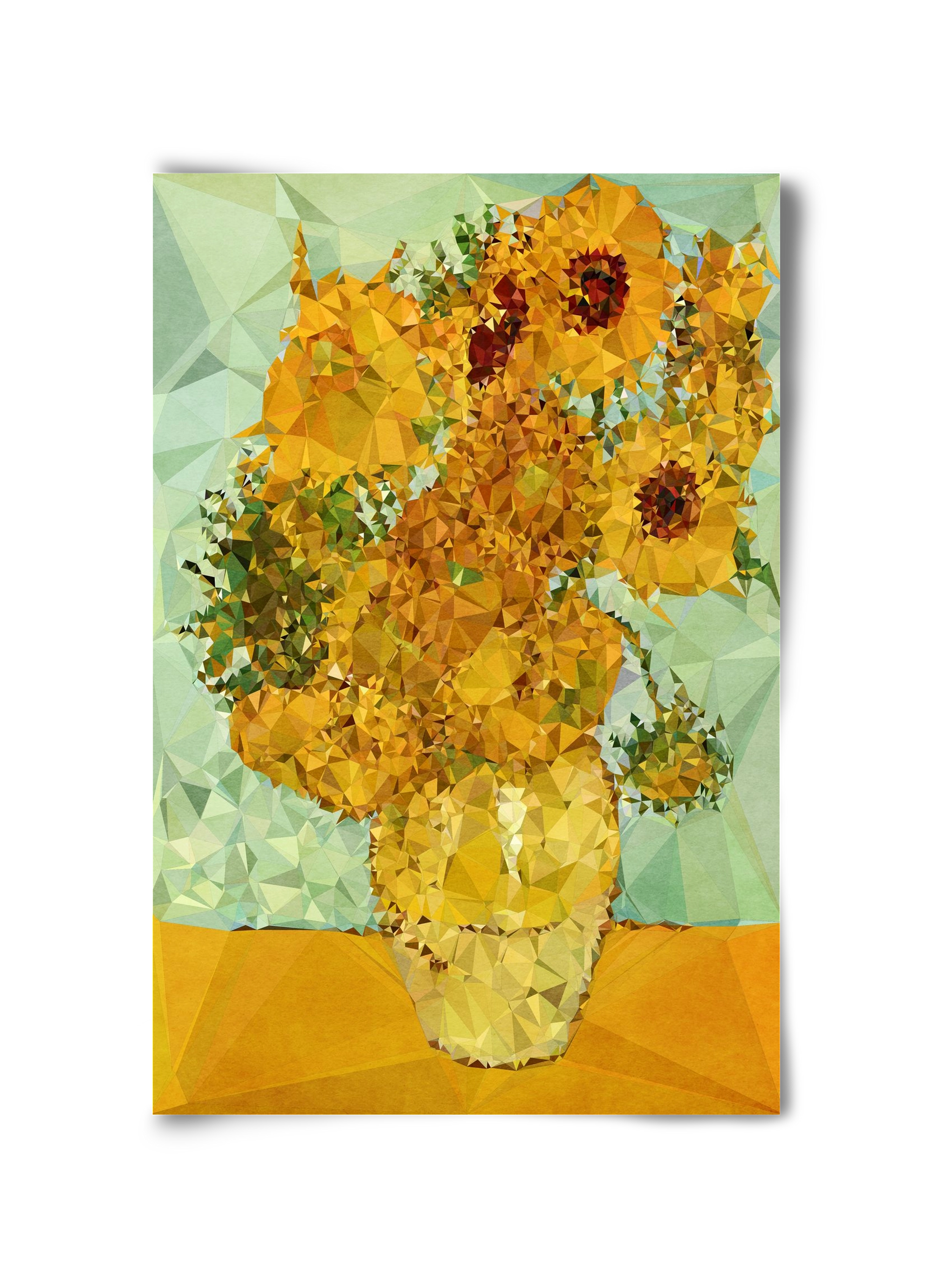 Symphony in yellow and blue, 30x45 cm, Keret nélkül