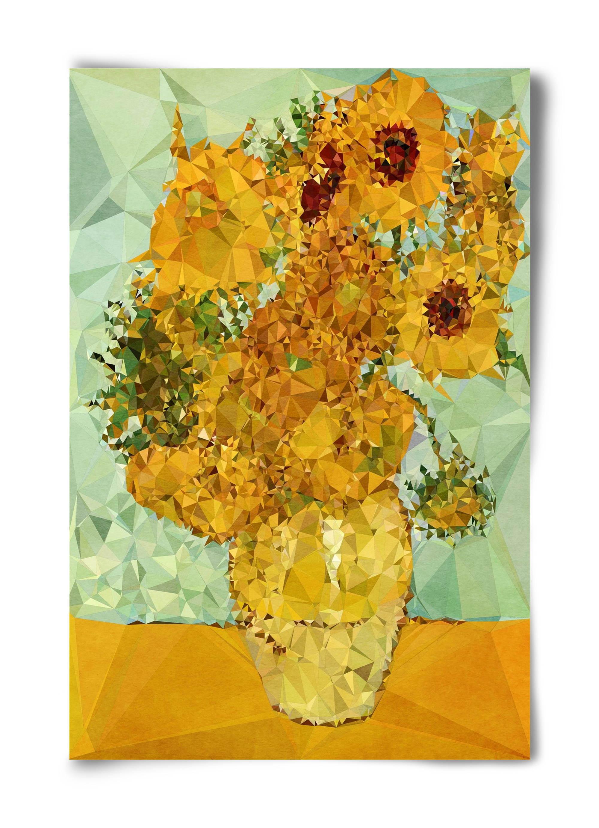 Symphony in yellow and blue, 40x60 cm, Keret nélkül