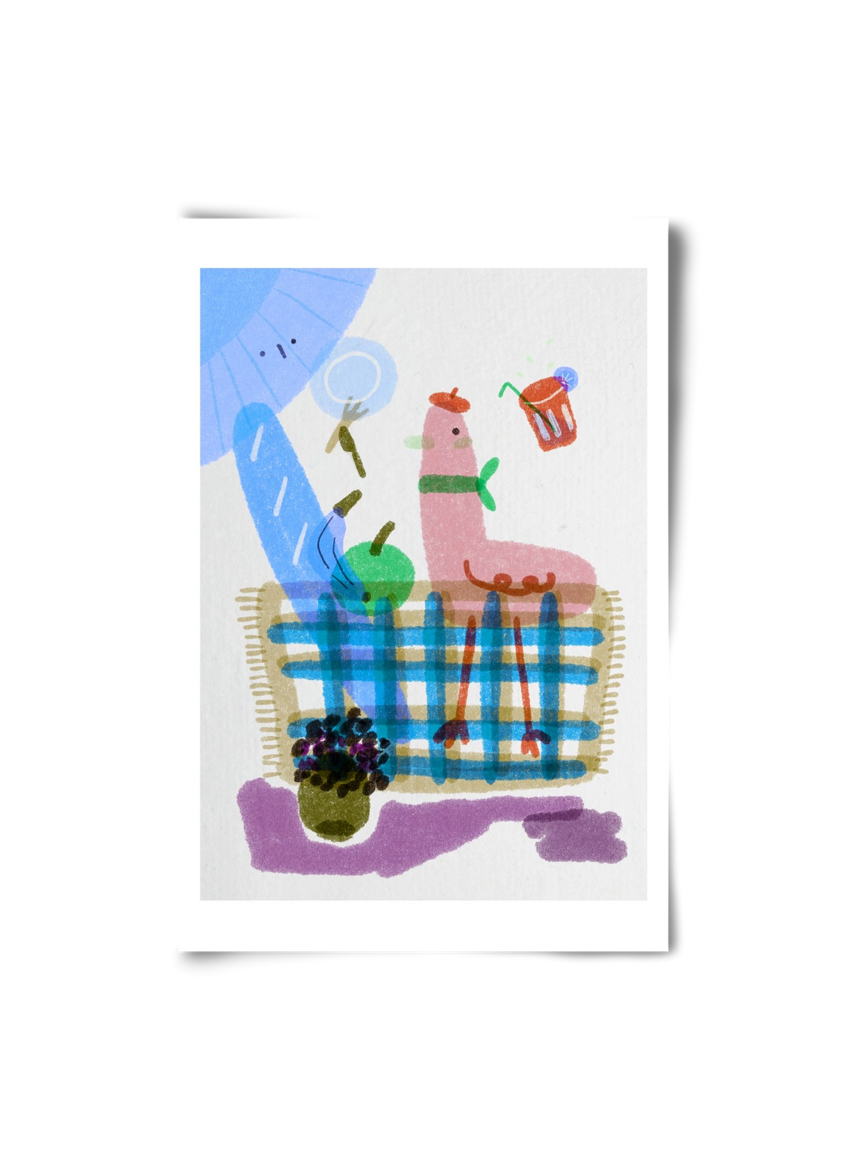 Picnic nr. 2, 20x30 cm, Keret nélkül