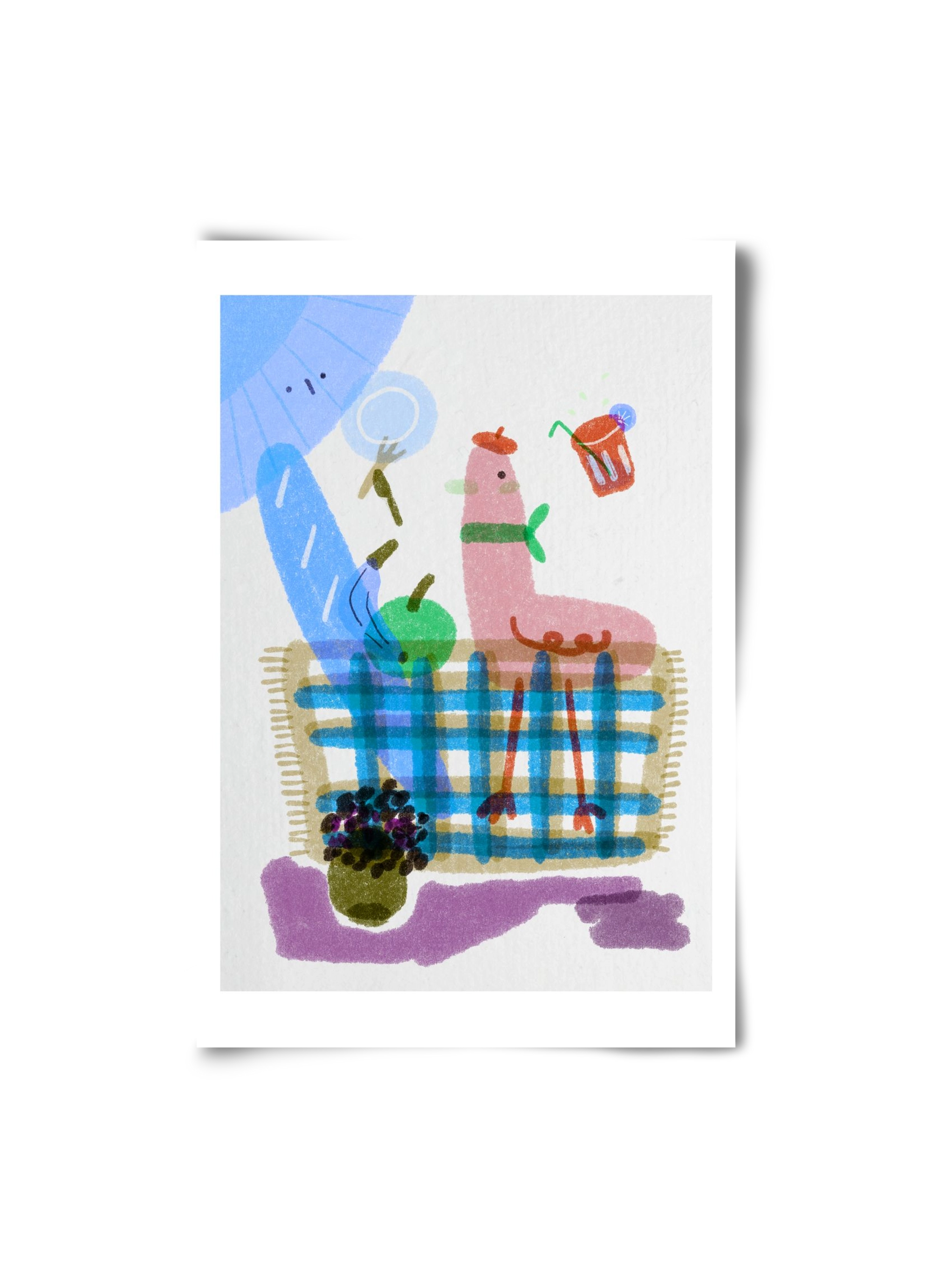 Picnic nr. 2, 20x30 cm, Keret nélkül