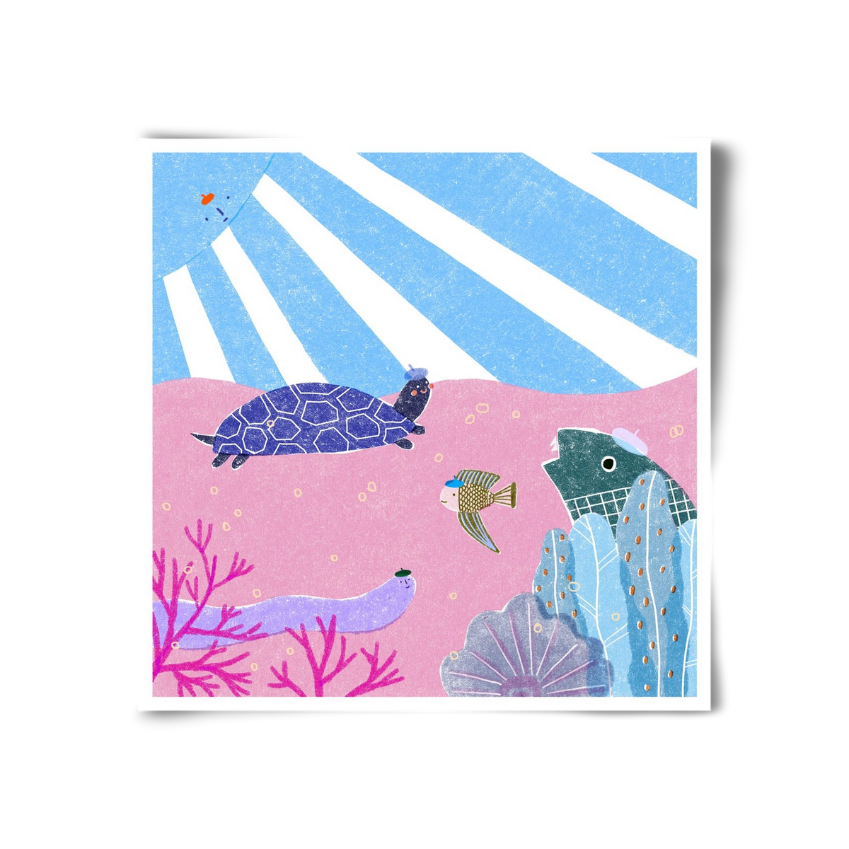 The happy gang, 30x30 cm, Keret nélkül