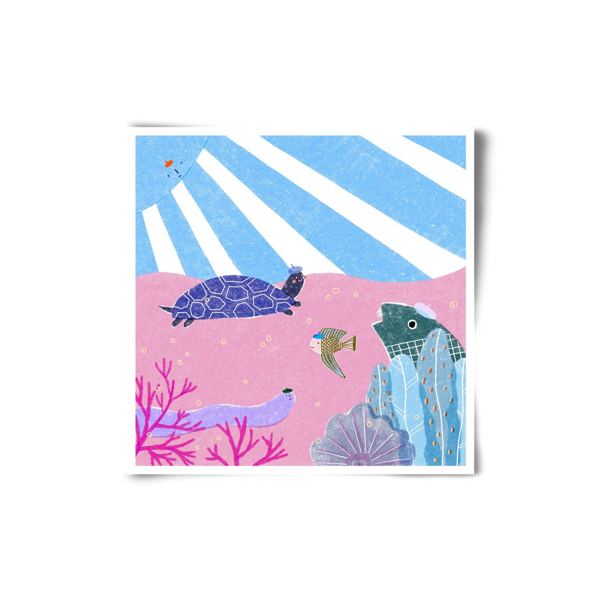 The happy gang, 20x20 cm, Keret nélkül