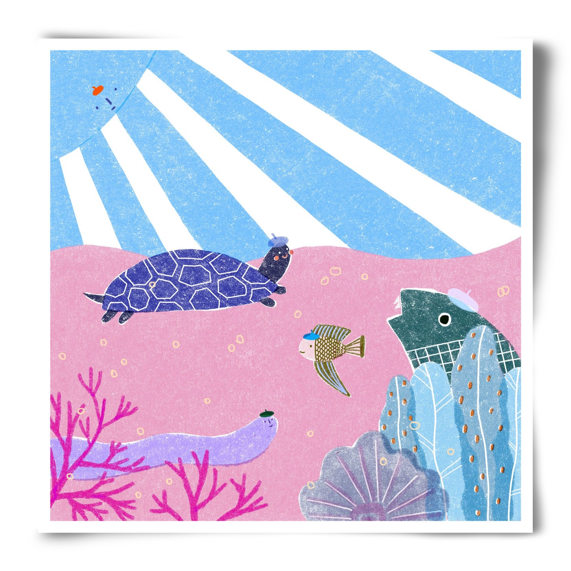 The happy gang, 50x50 cm, Keret nélkül