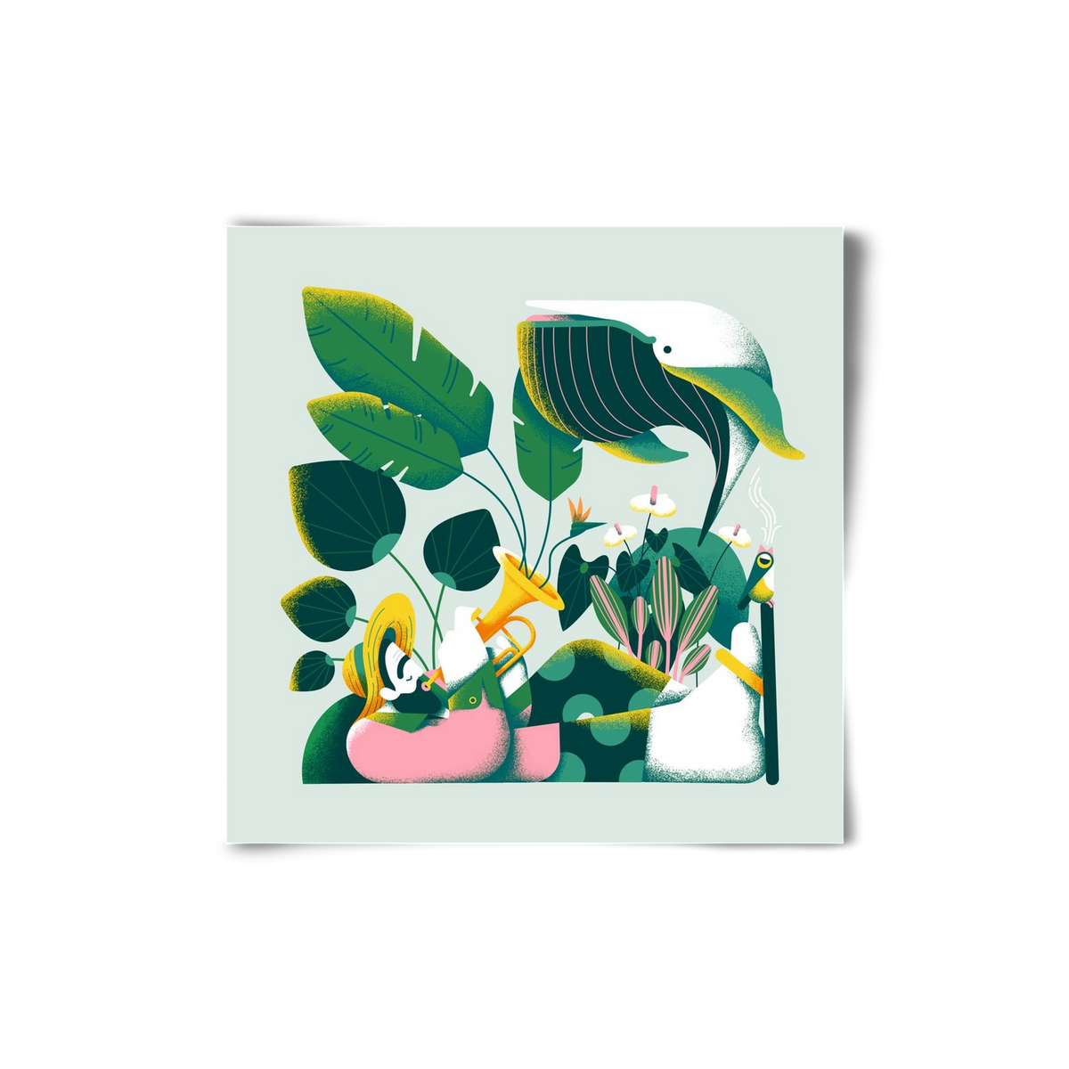 Voice of nature, 20x20 cm, Keret nélkül