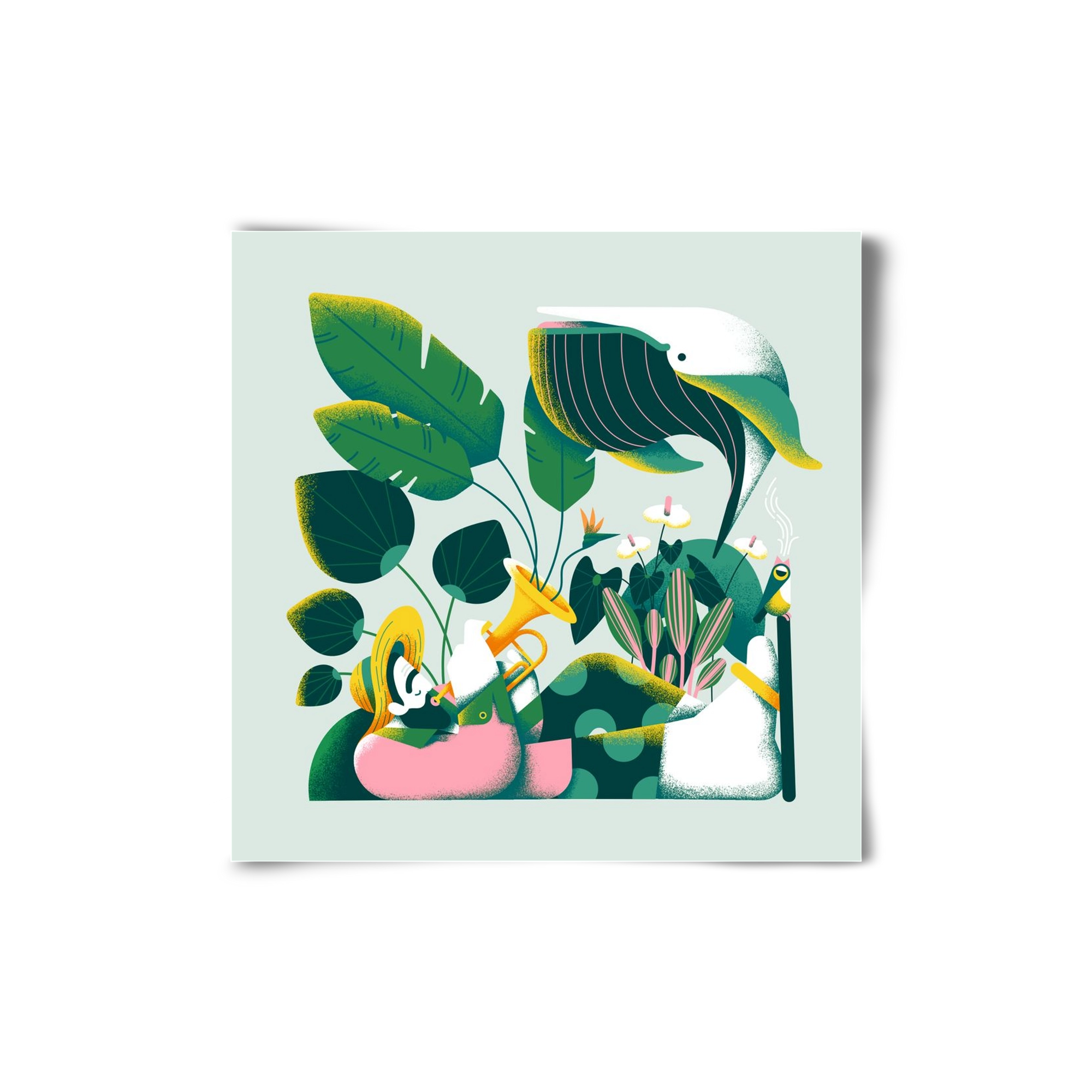 Voice of nature, 20x20 cm, Keret nélkül