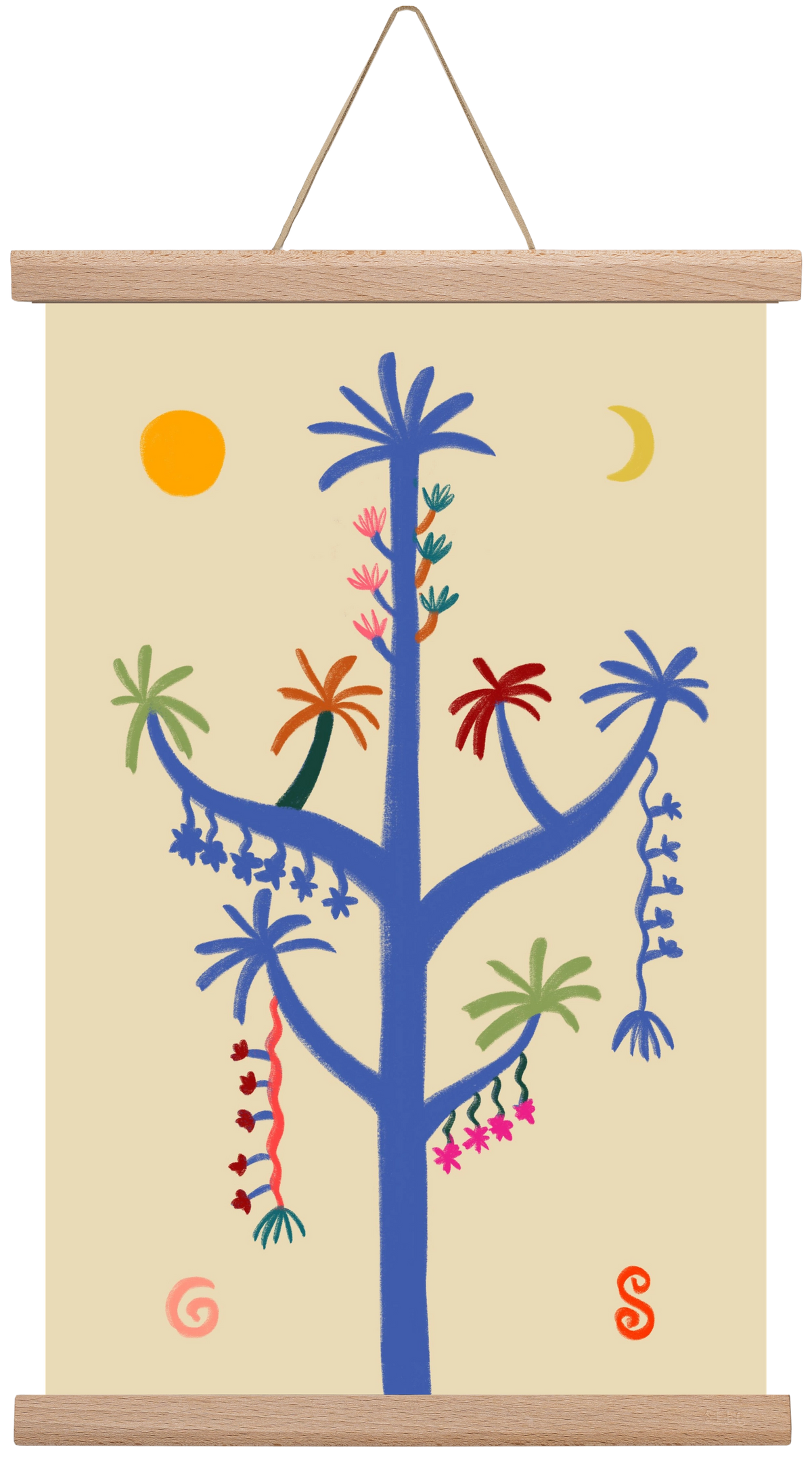 THE MAGIC TREE, 30x45 cm (30x45 cm), Tölgy akasztó