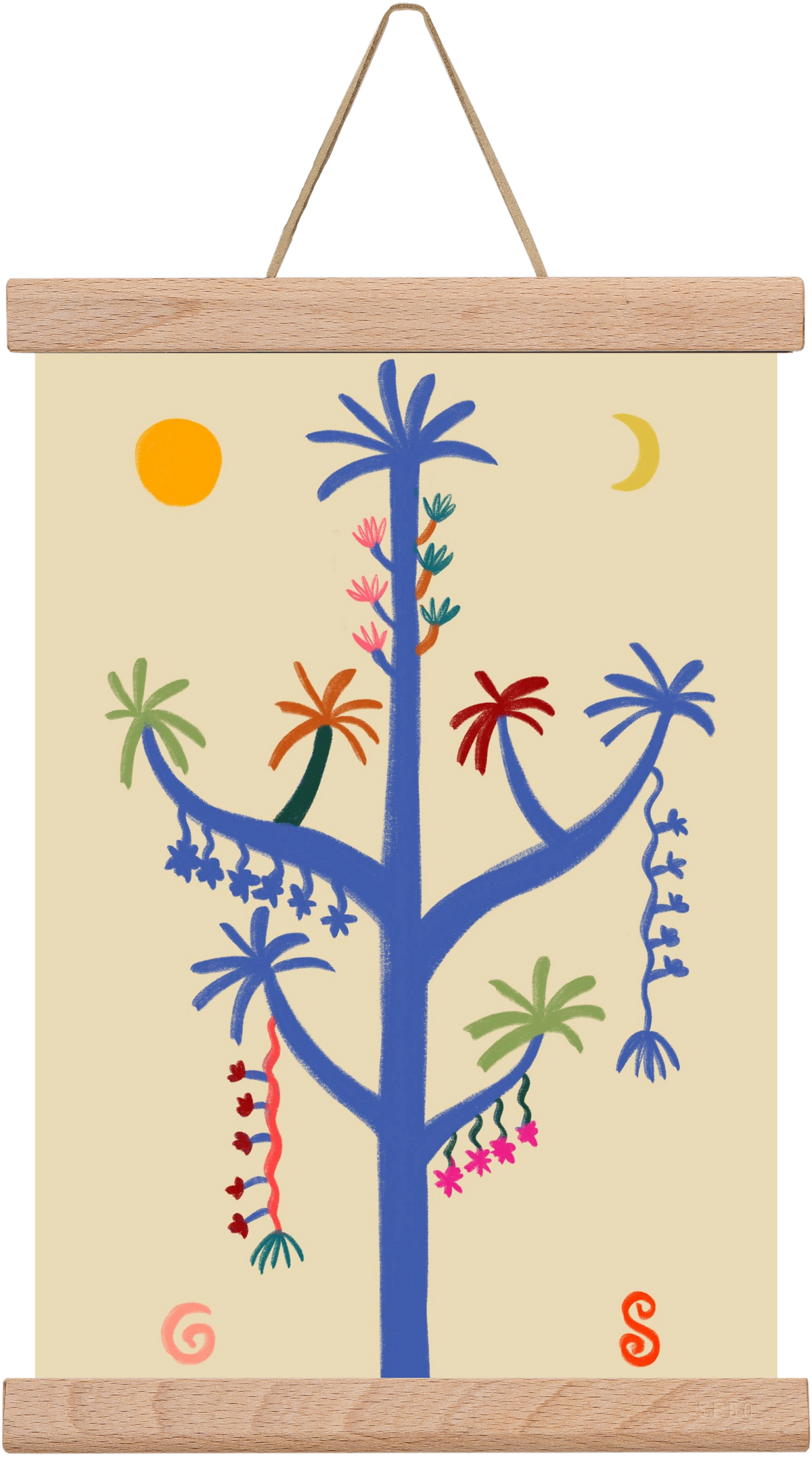 THE MAGIC TREE, 20x30 cm (20x30 cm), Tölgy akasztó