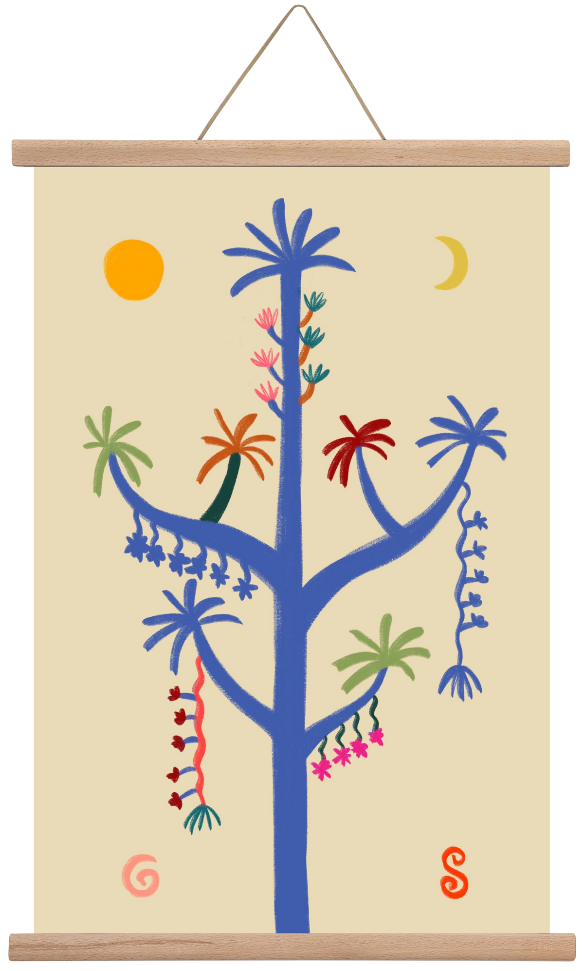 THE MAGIC TREE, 40x60 cm (40x60 cm), Tölgy akasztó