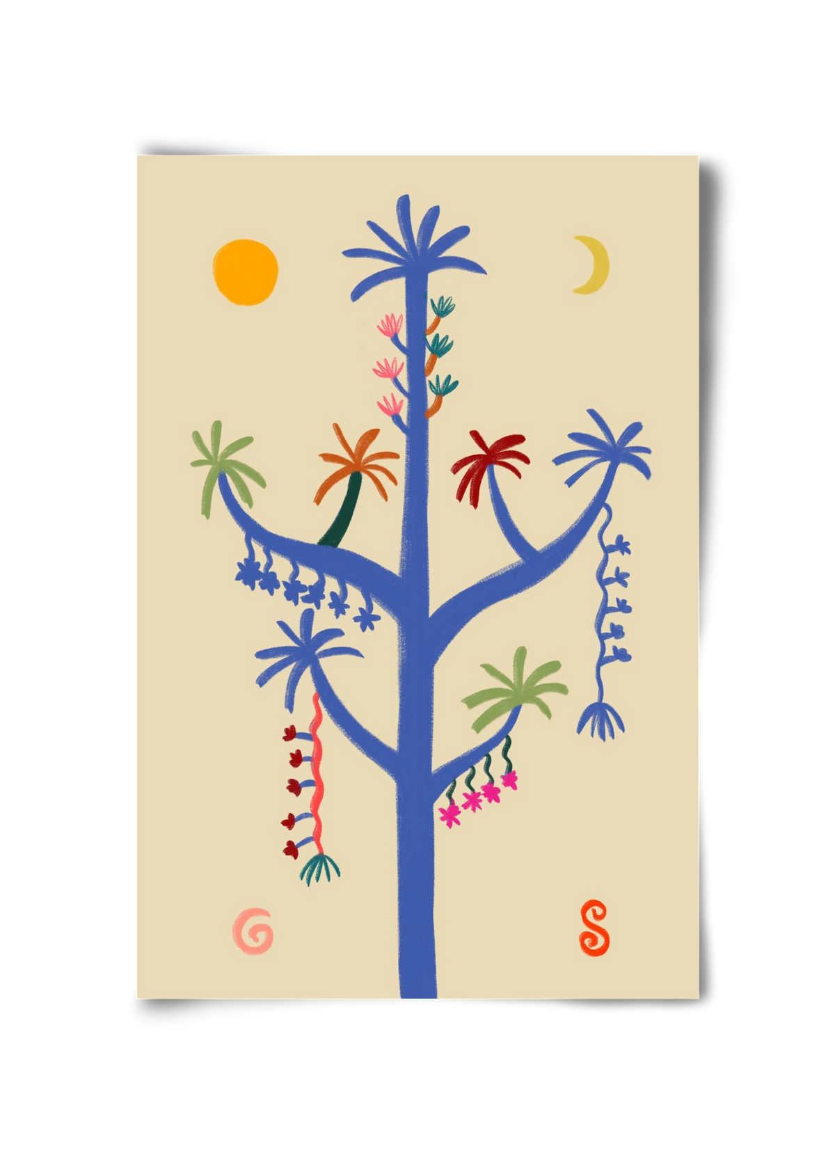 THE MAGIC TREE, 30x45 cm, Keret nélkül