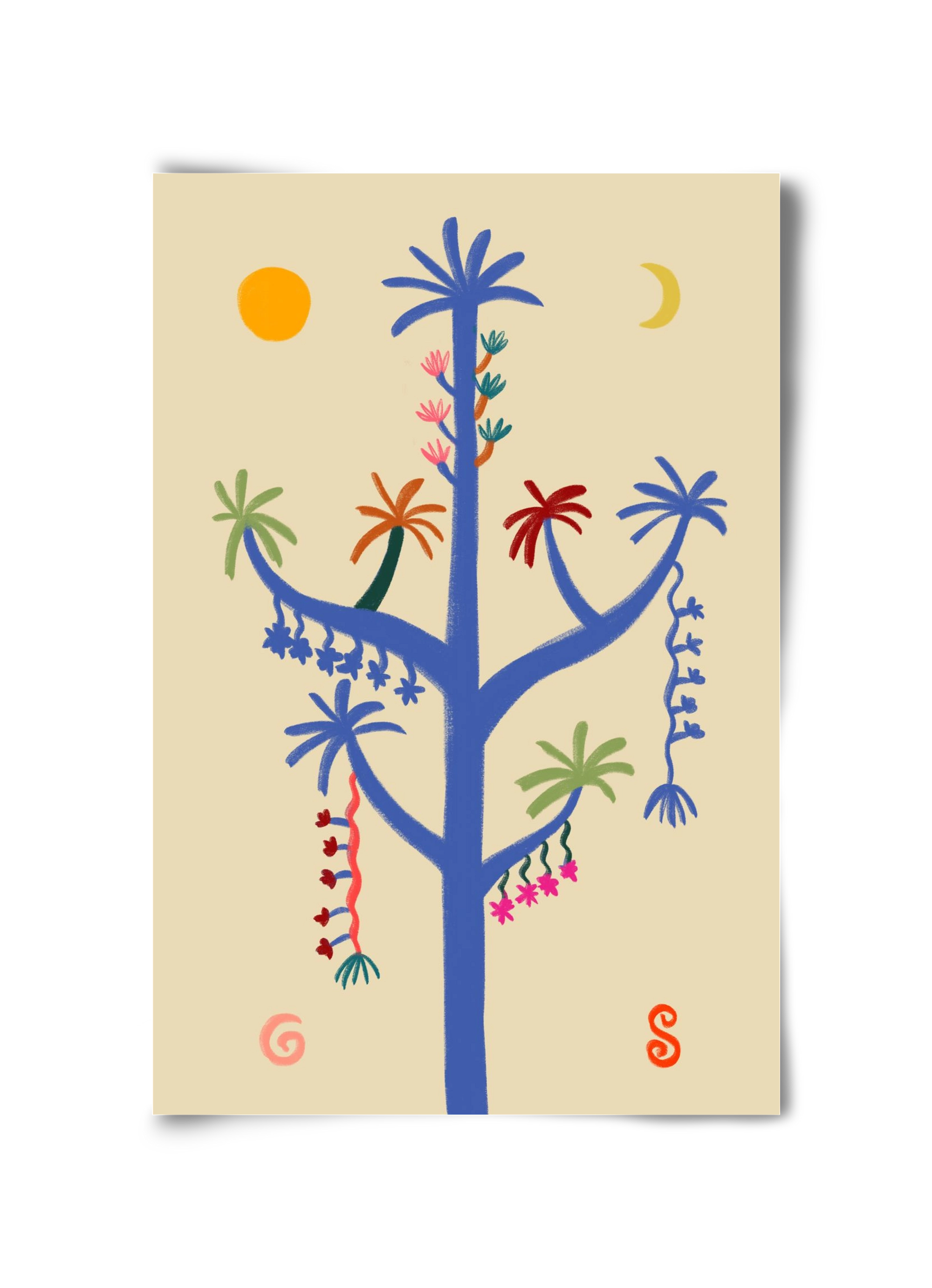 THE MAGIC TREE, 30x45 cm, Keret nélkül