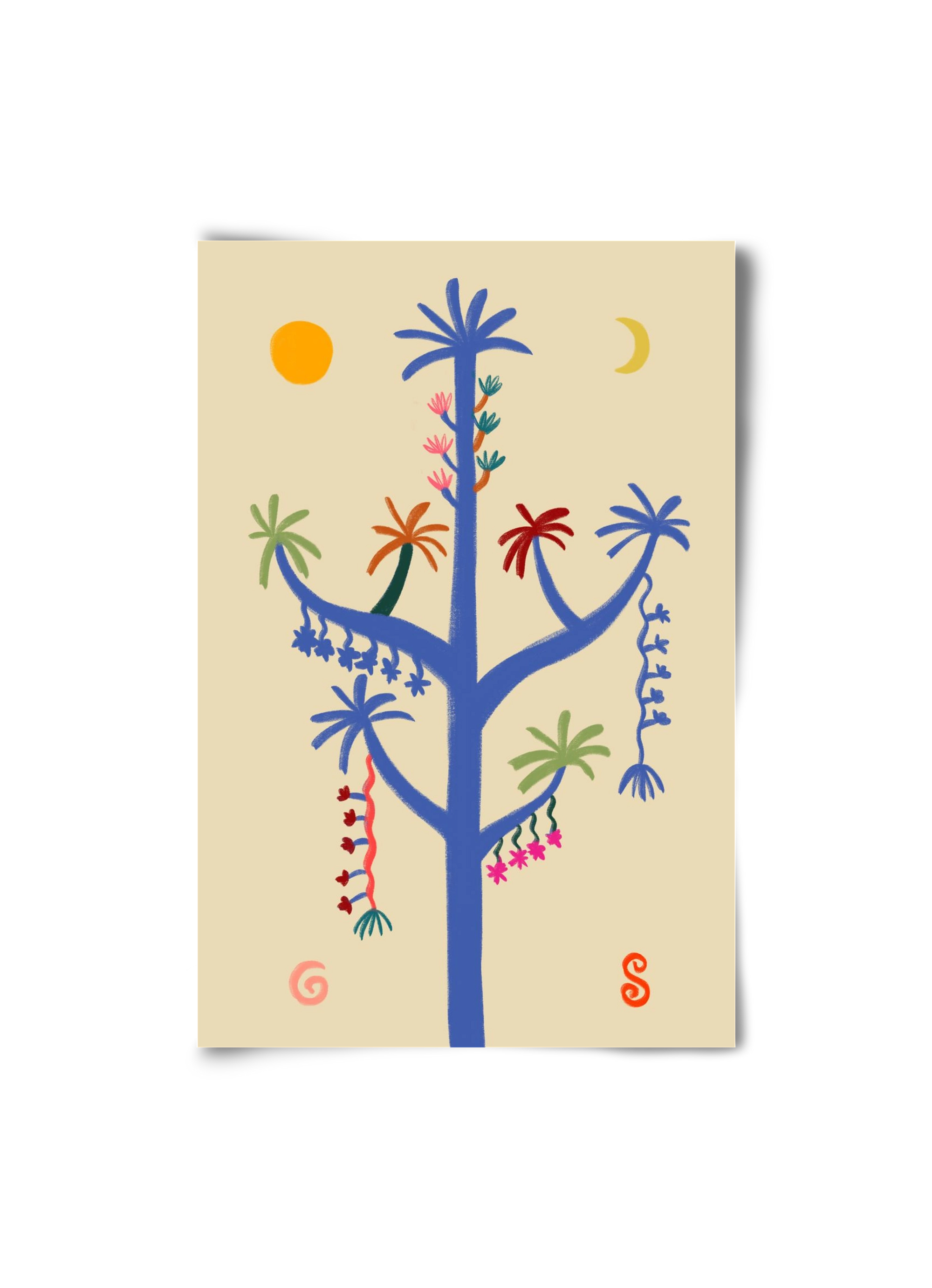 THE MAGIC TREE, 20x30 cm, Keret nélkül