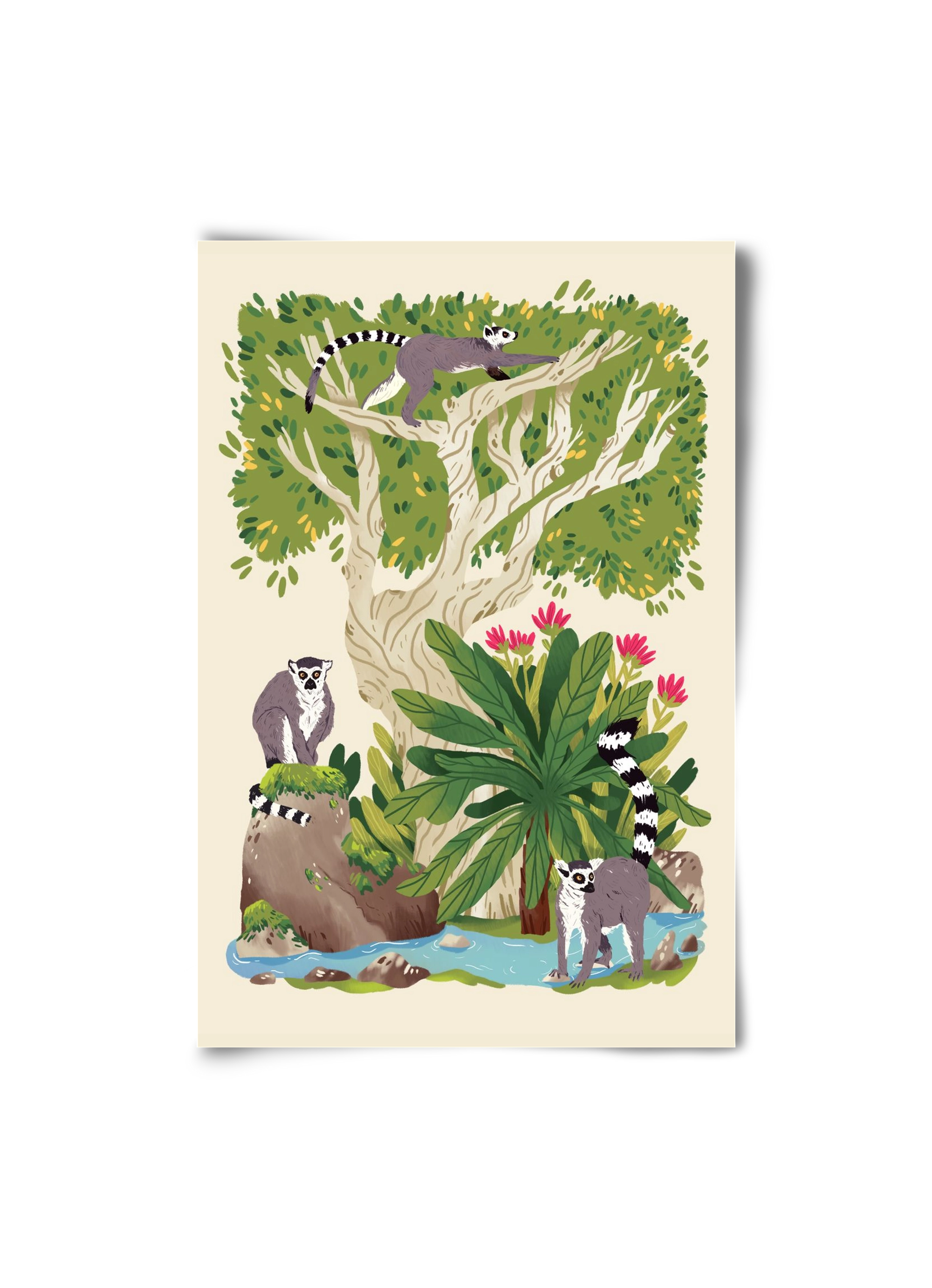 Life in the jungle, 20x30 cm, Keret nélkül