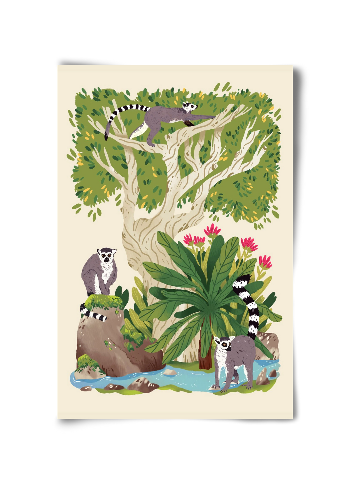 Life in the jungle, 30x45 cm, Keret nélkül