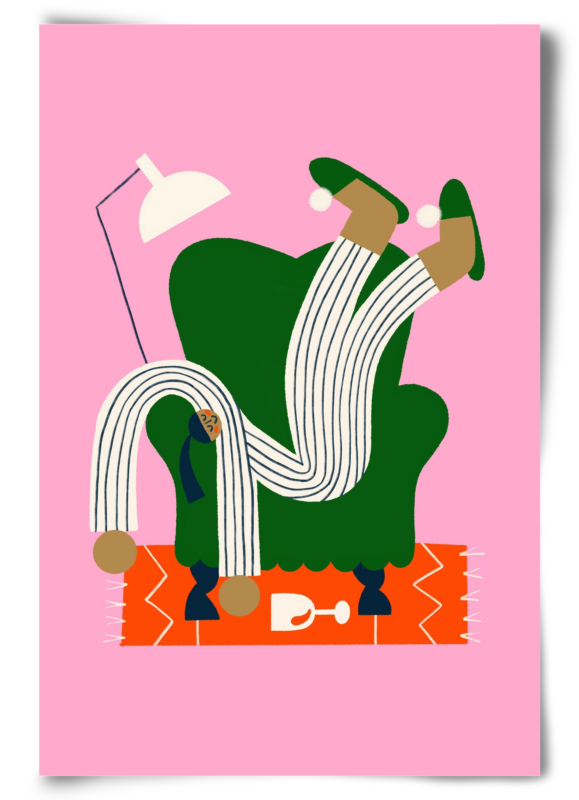 A Sunday afternoon, 60x90 cm, Keret nélkül