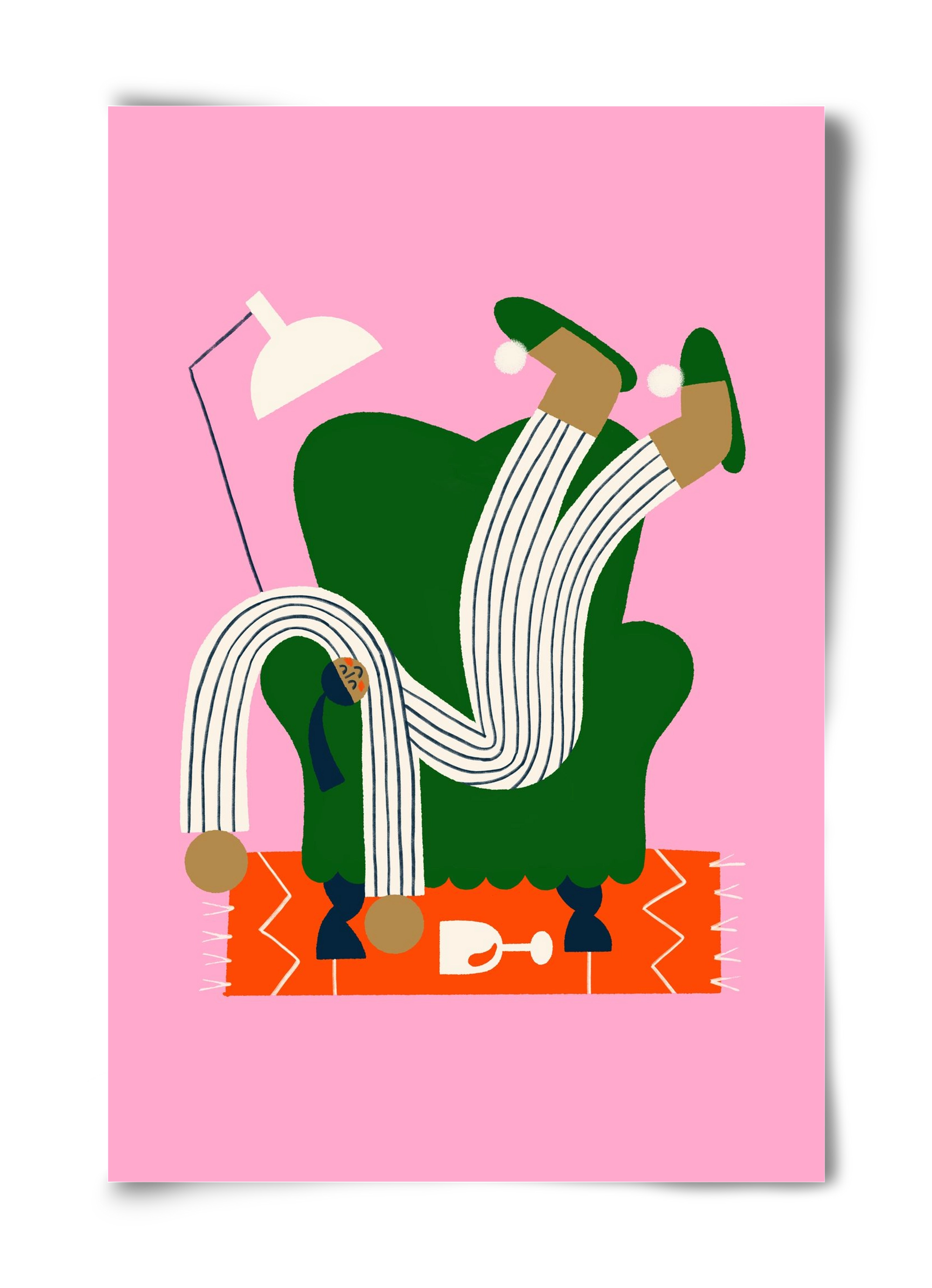 A Sunday afternoon, 40x60 cm, Keret nélkül