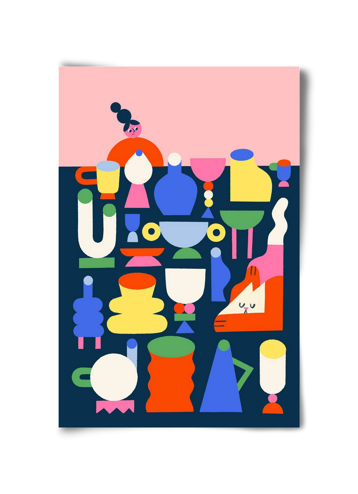 Hide and Seek, 30x45 cm, Keret nélkül