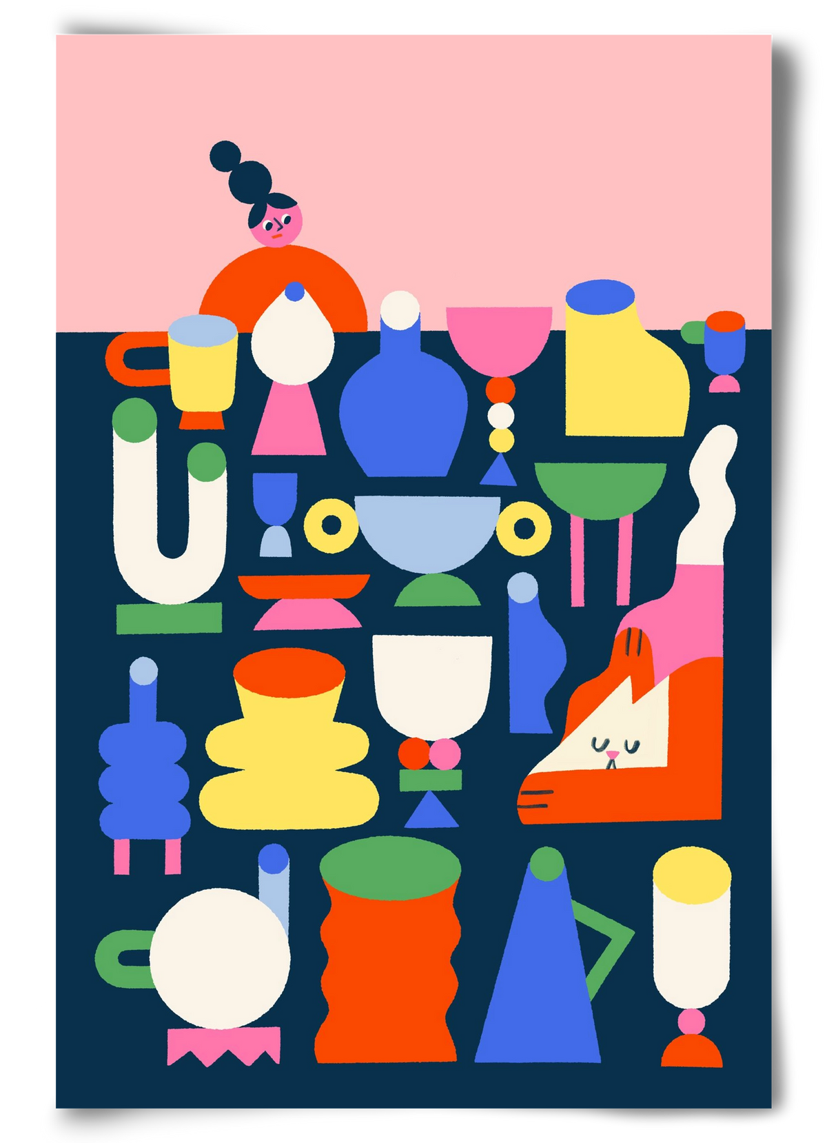 Hide and Seek, 60x90 cm, Keret nélkül