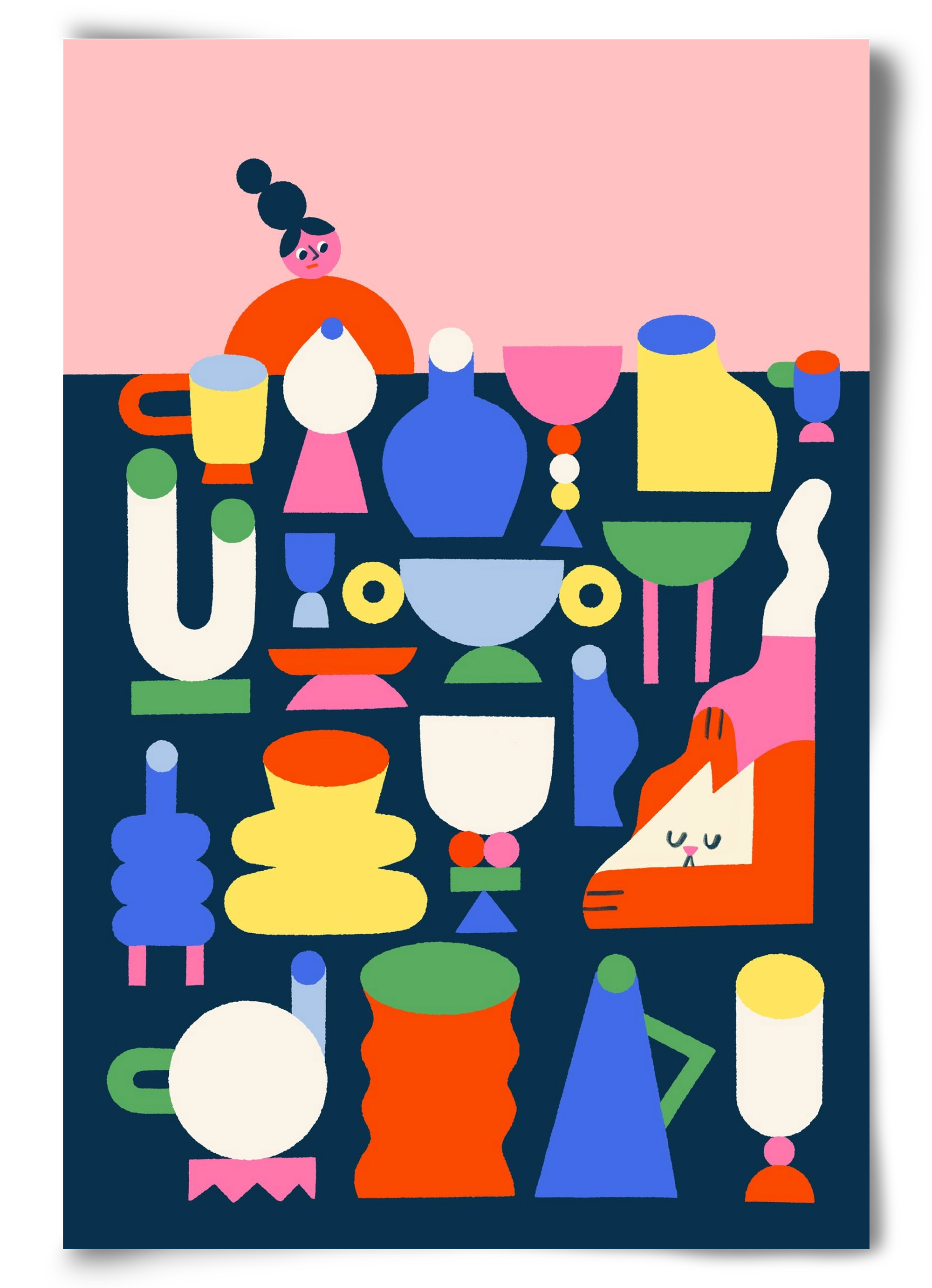 Hide and Seek, 60x90 cm, Keret nélkül